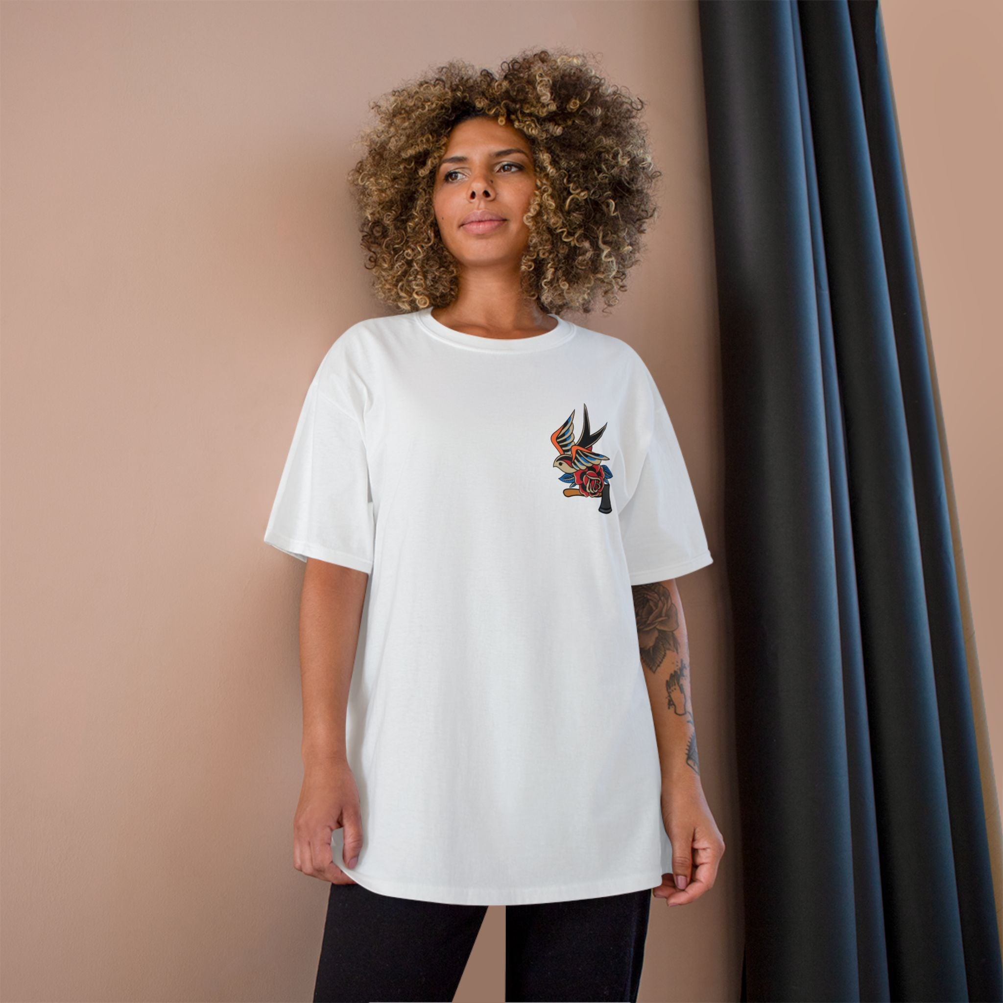 Cornell T-Shirt with Vintage Motosierra Design, Retro Graphic Tee, Unisex Champion T-Shirt