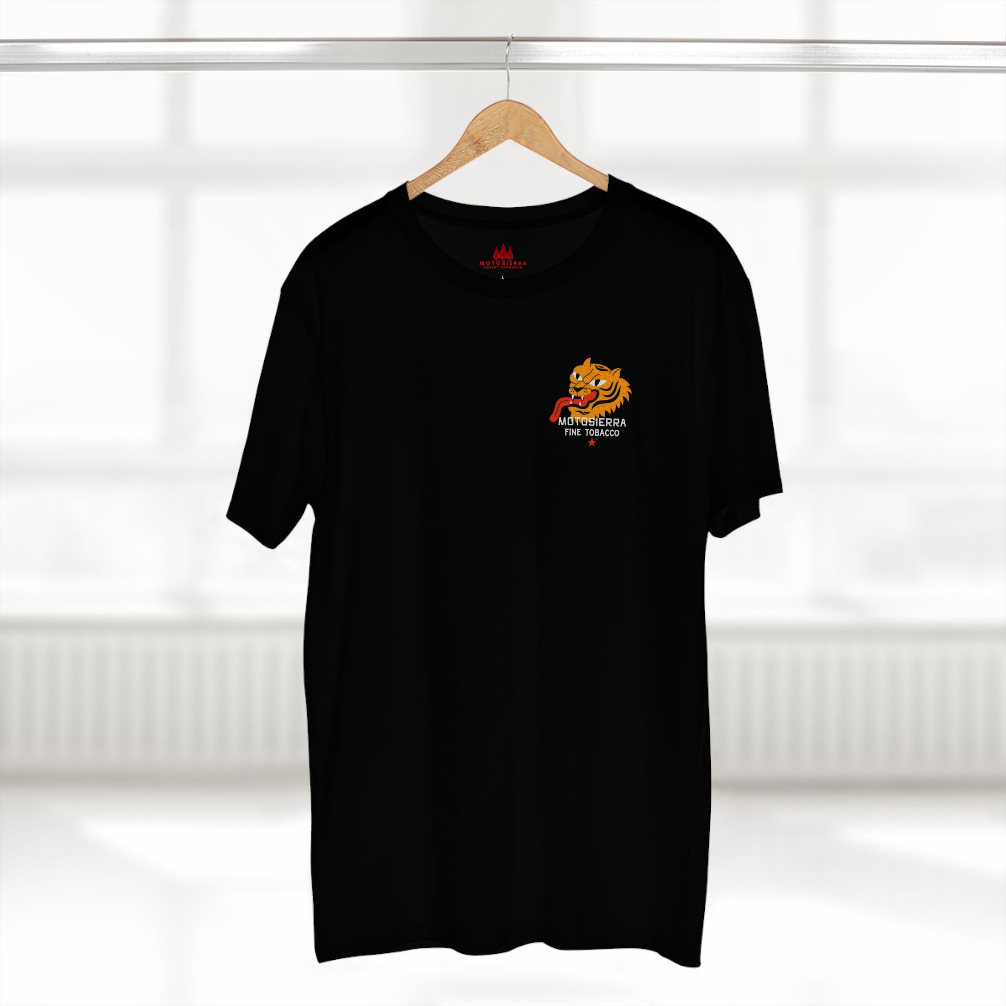 Motosierra Fine Tobacco Graphic Tee - Stylish Adult Staple Shirt for Tobacco Enthusiasts
