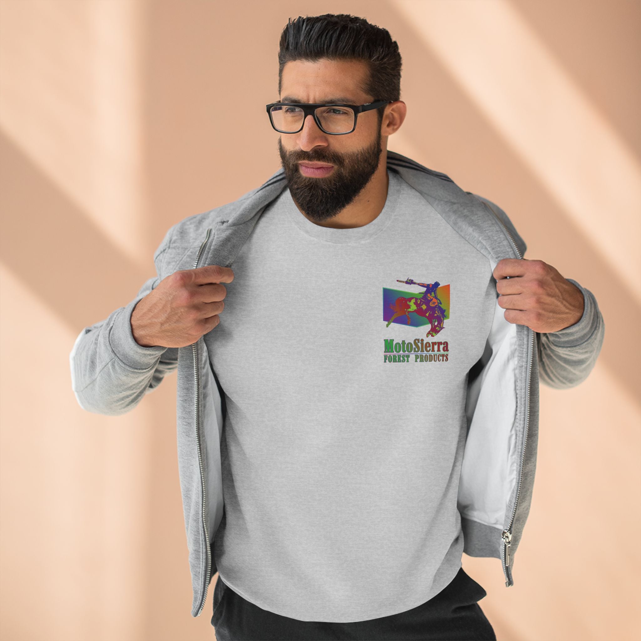 Neon Cowboy Unisex Crewneck Sweatshirt