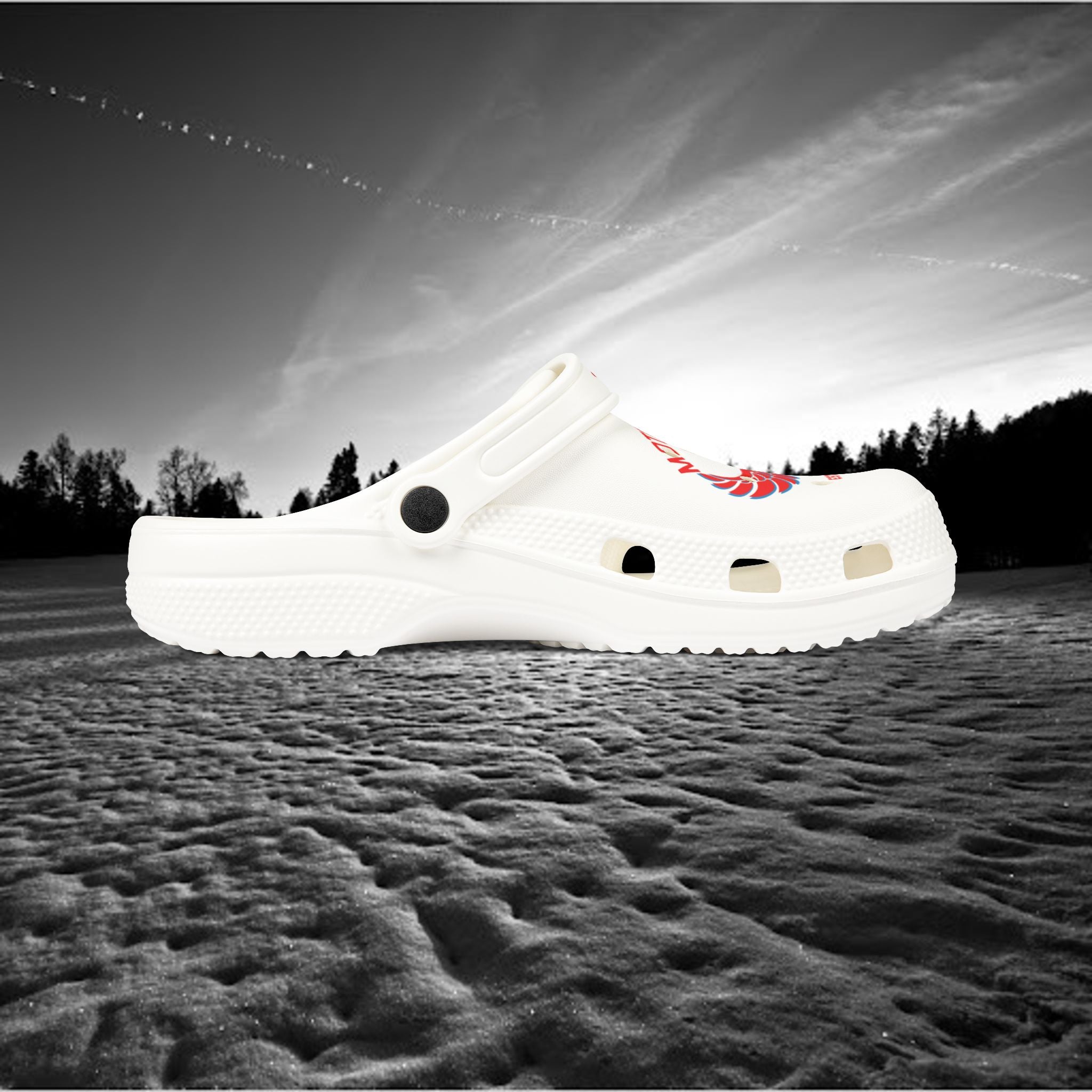 Motosierra Owl Logo Foam Rubber Shoes