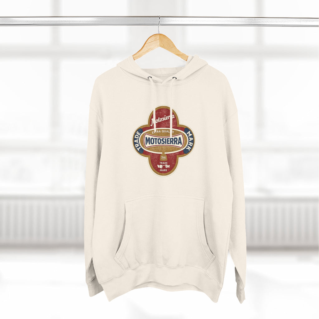 Vintage Three-Panel Fleece Hoodie