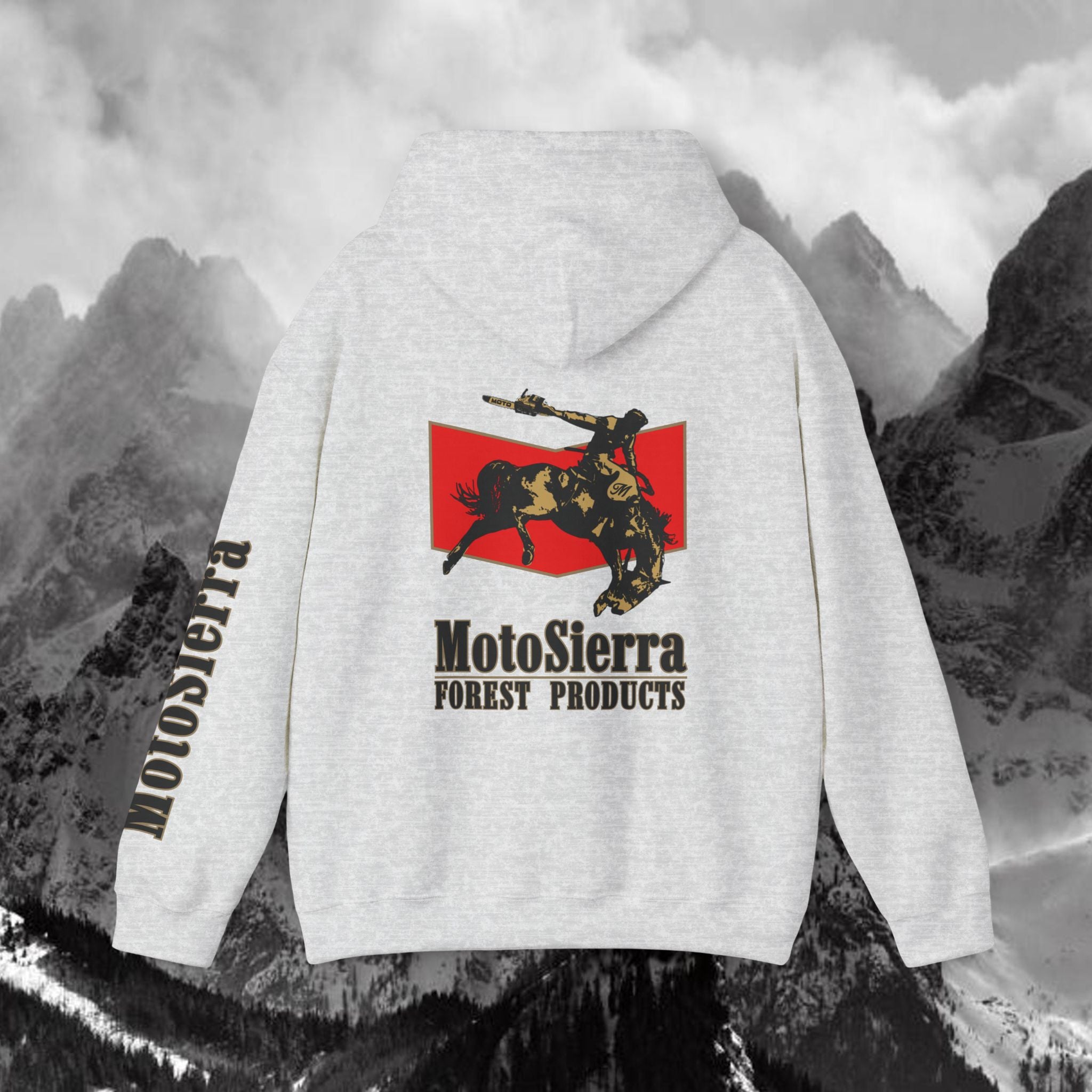 Moto Cowboy Heavy Blend Hoodie