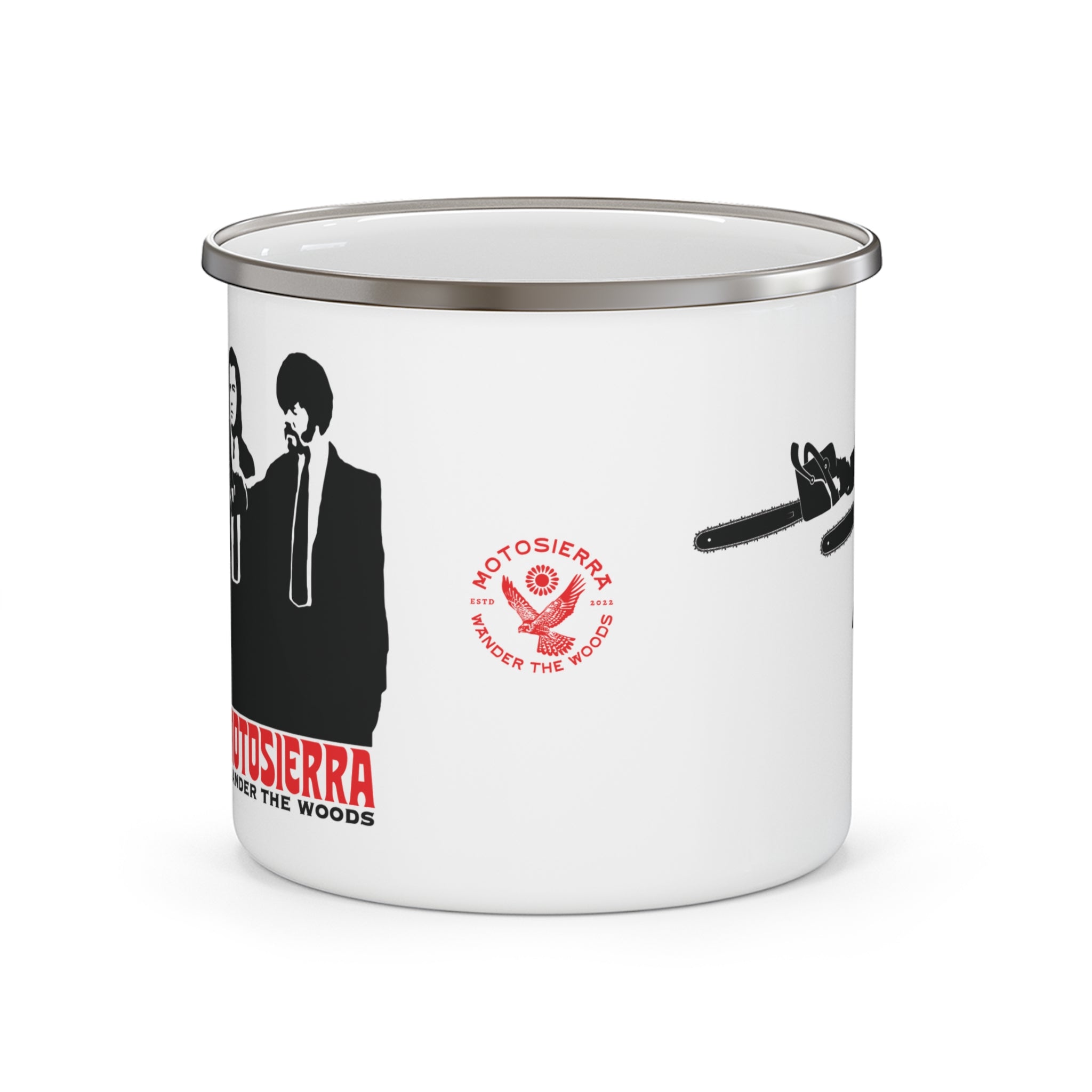 Big Kahuna Burger Enamel Camping Mug
