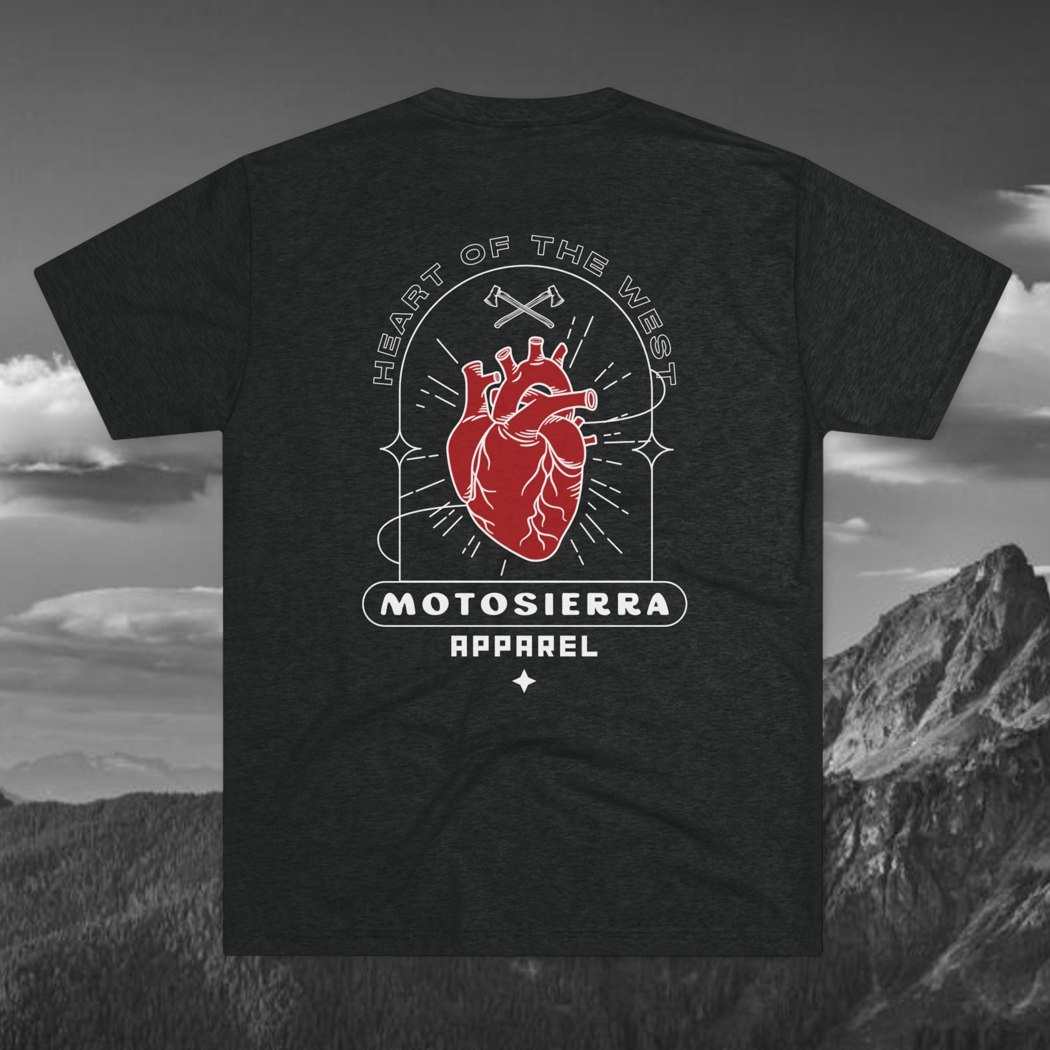 Heart Of The West Unisex Tri-Blend Crew Tee