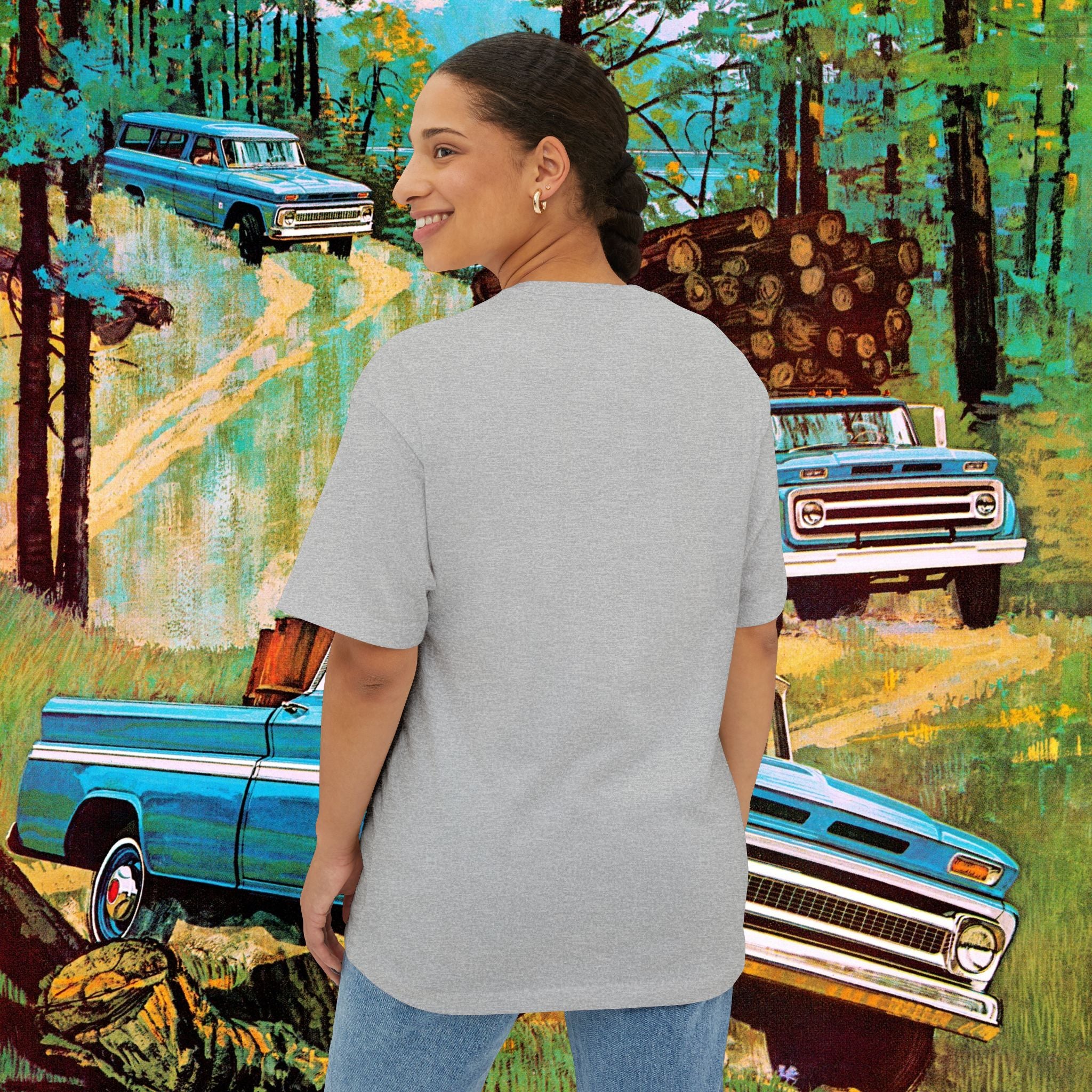 Magic Bus Unisex Oversized Boxy Tee