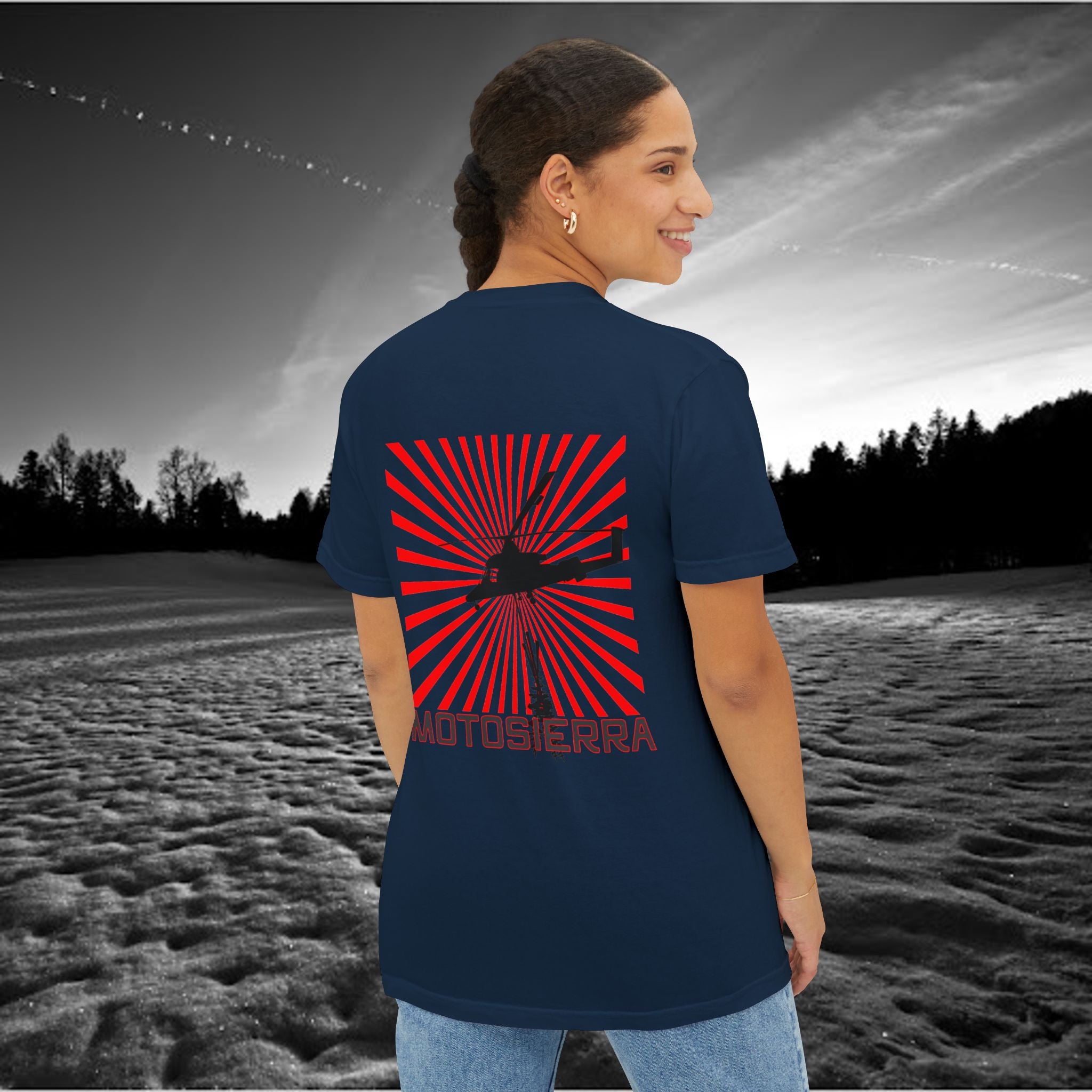 Interlocking Love Unisex Pocket T-Shirt - Premium Garment-Dyed Tee