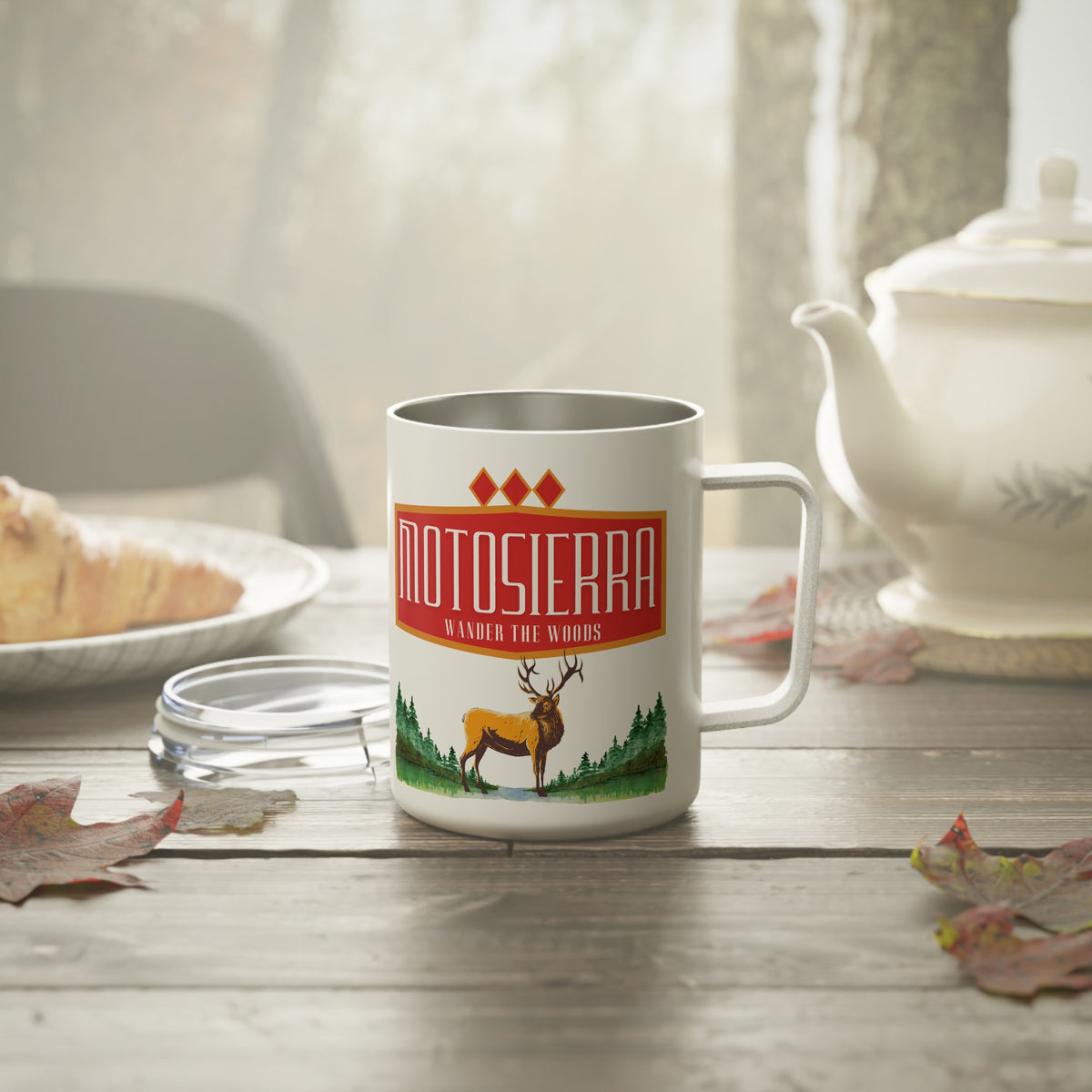 Pull Tab Insulated Travel Mug