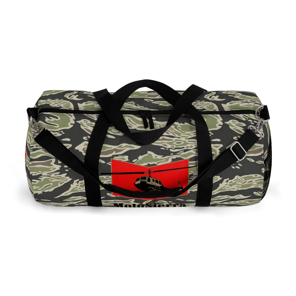 Tiger Stripe Duffel Bag for Outdoor Adventures, Travel & Gym, Stylish Military-Inspired Gear, Durable Weekender Bag