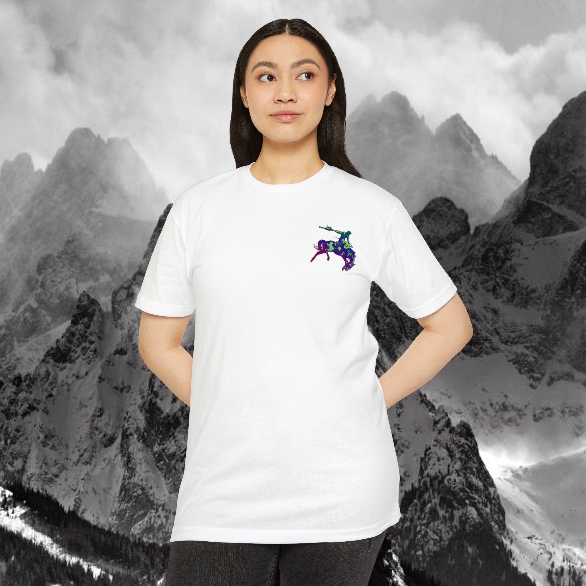 The Neon Dart Unisex CVC Jersey T-shirt