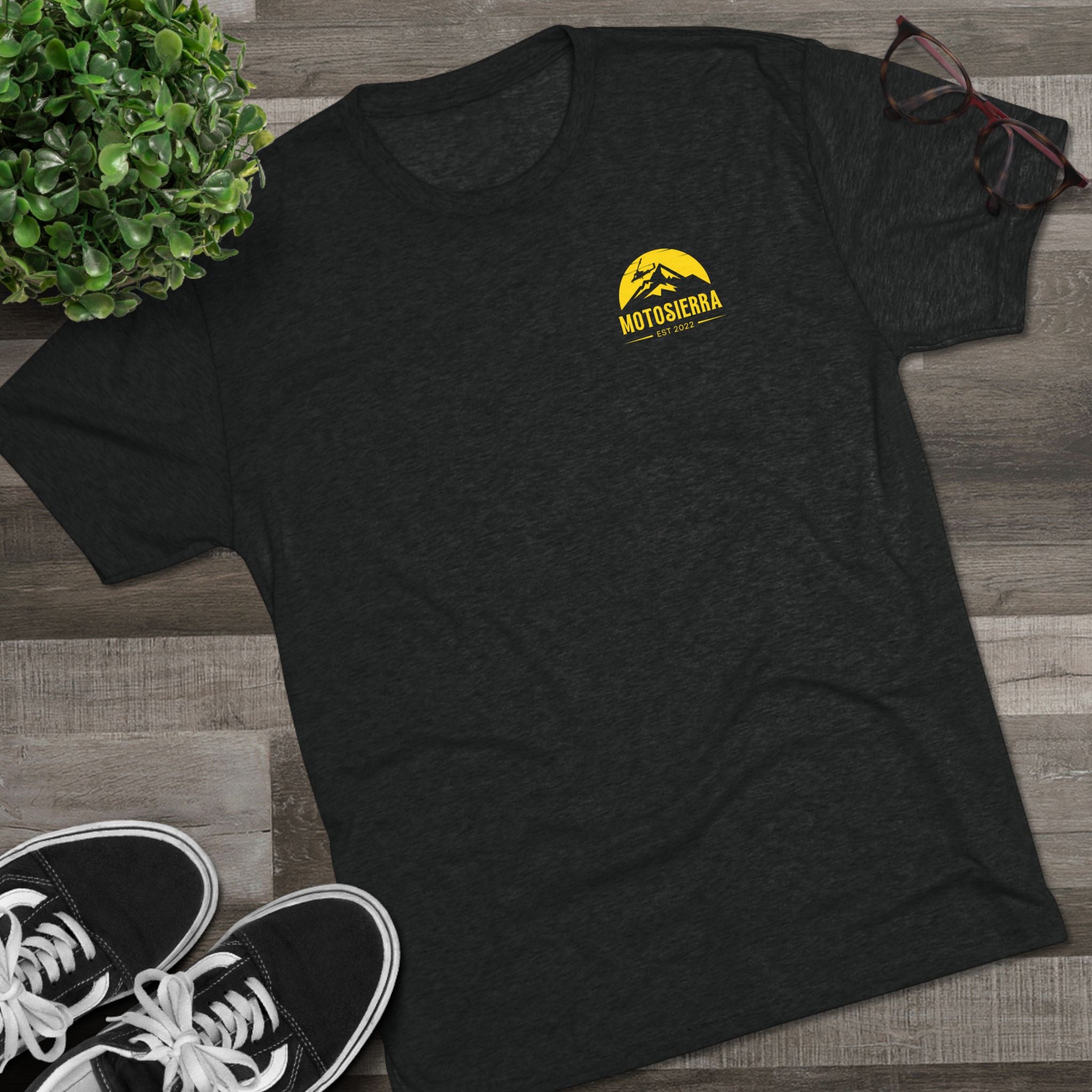 Yellow Unisex Tri-Blend Crew Tee