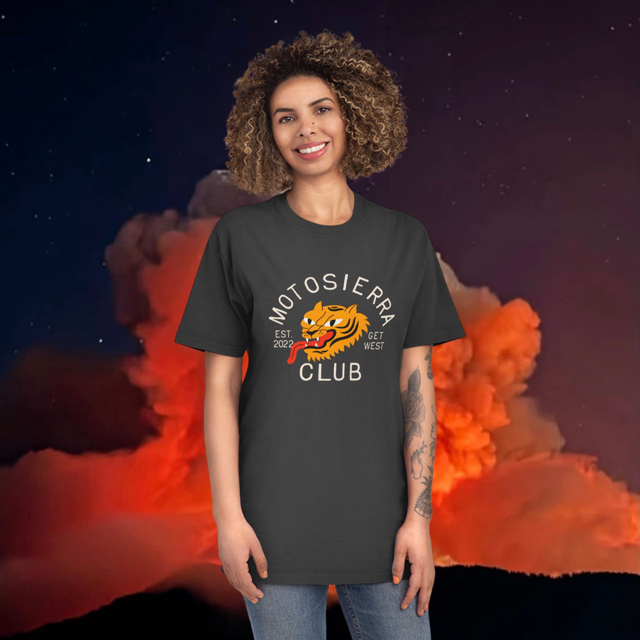 MotoSierra Club Unisex Faded Shirt