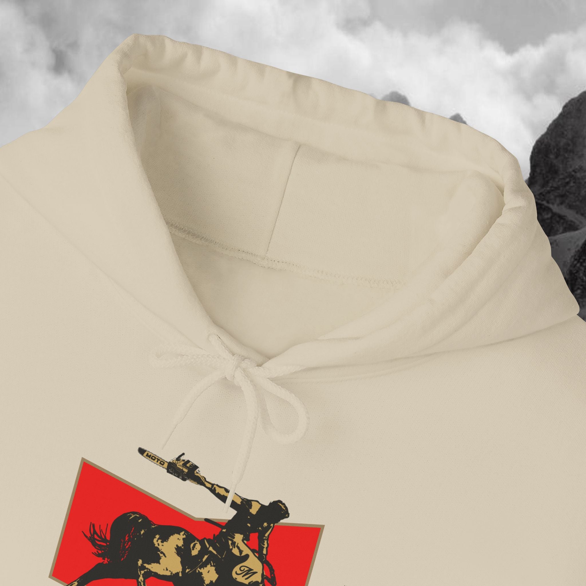 Moto Cowboy Heavy Blend Hoodie