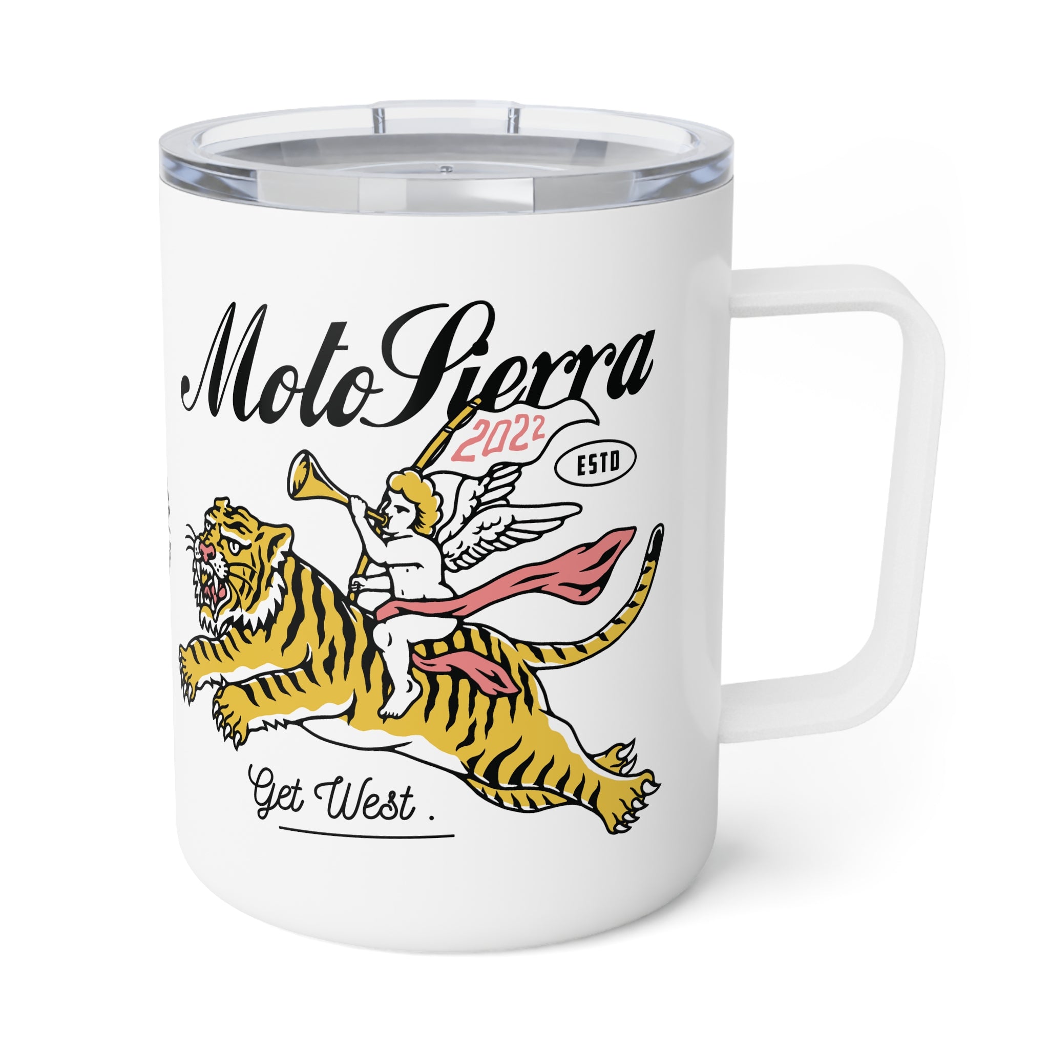 Get West Insulated Travel Mug, Camping Coffee Cup