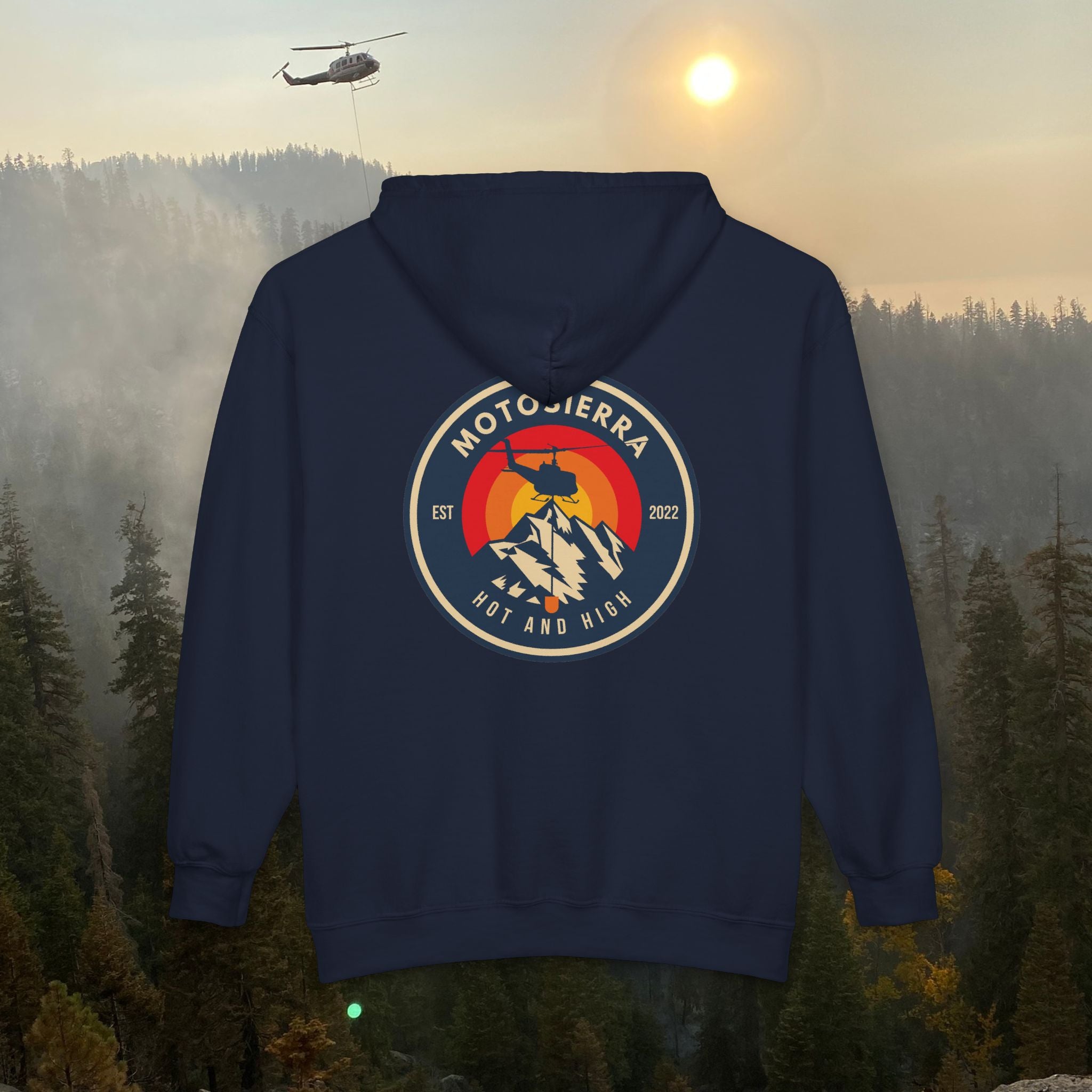 Hot & High Unisex Heavy Blend™ Full Zip Hooded Sweatshirt