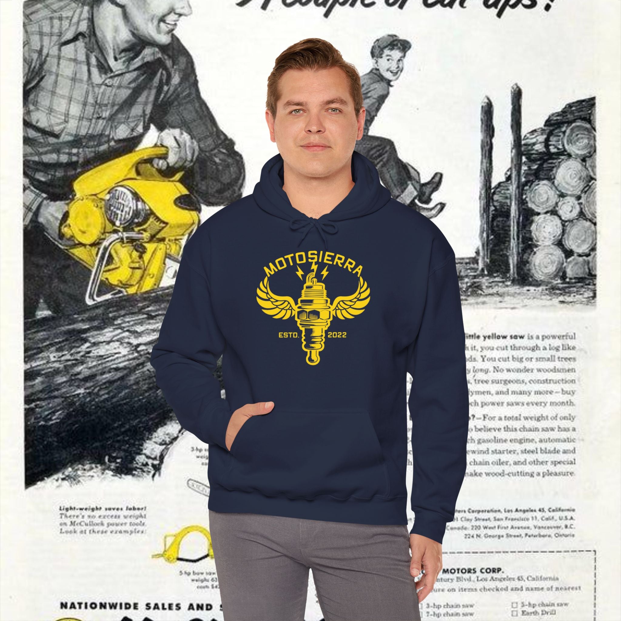 EUROPE ONLY Spark Plug Unisex Heavy Blend™ Hooded Sweatshirt