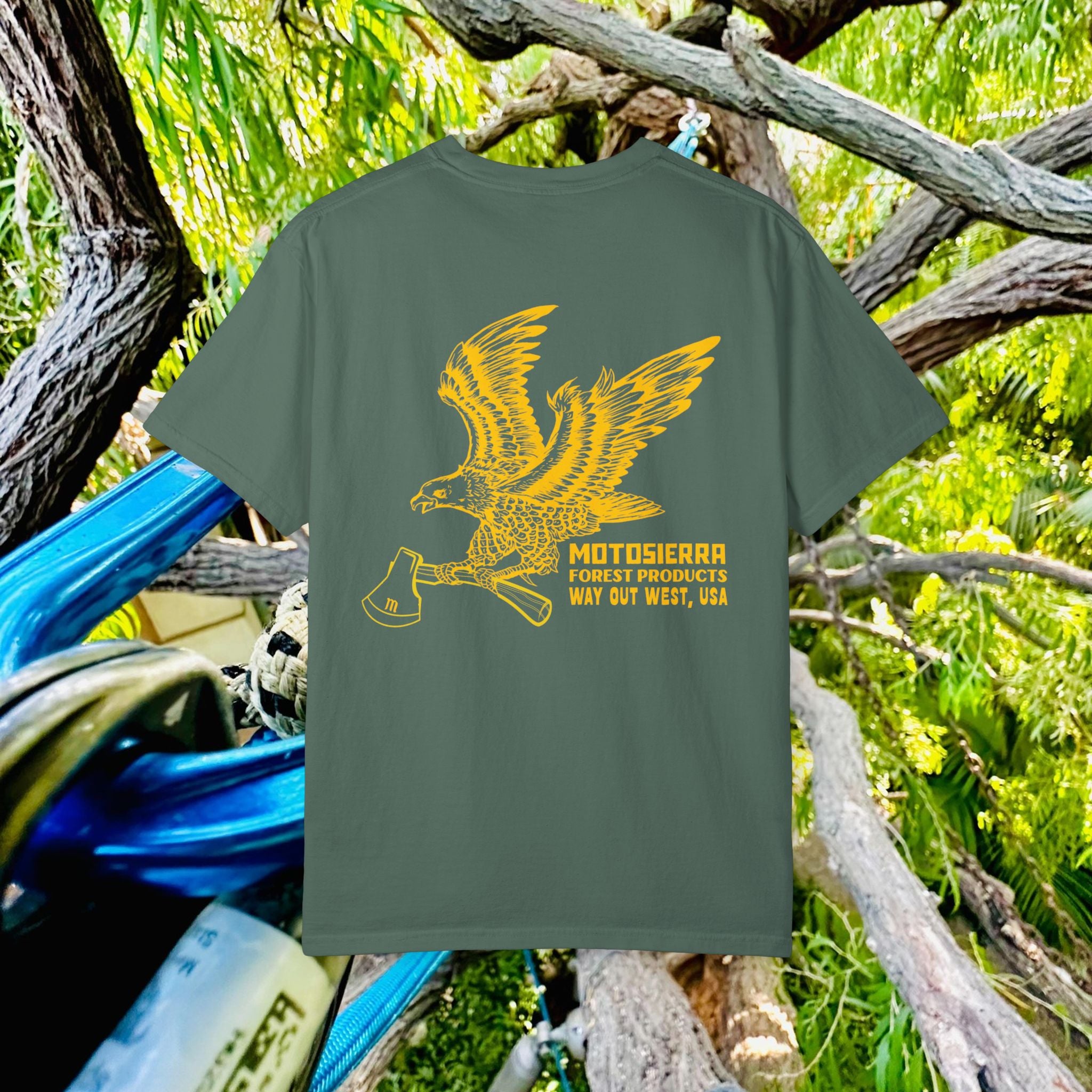 Eagle Unisex Garment-Dyed T-shirt