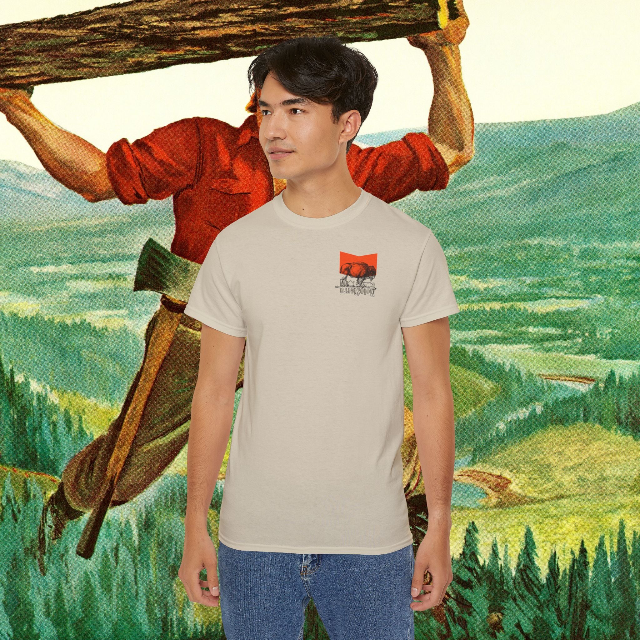 EUROPE ONLY Bison Unisex Ultra Cotton Tee