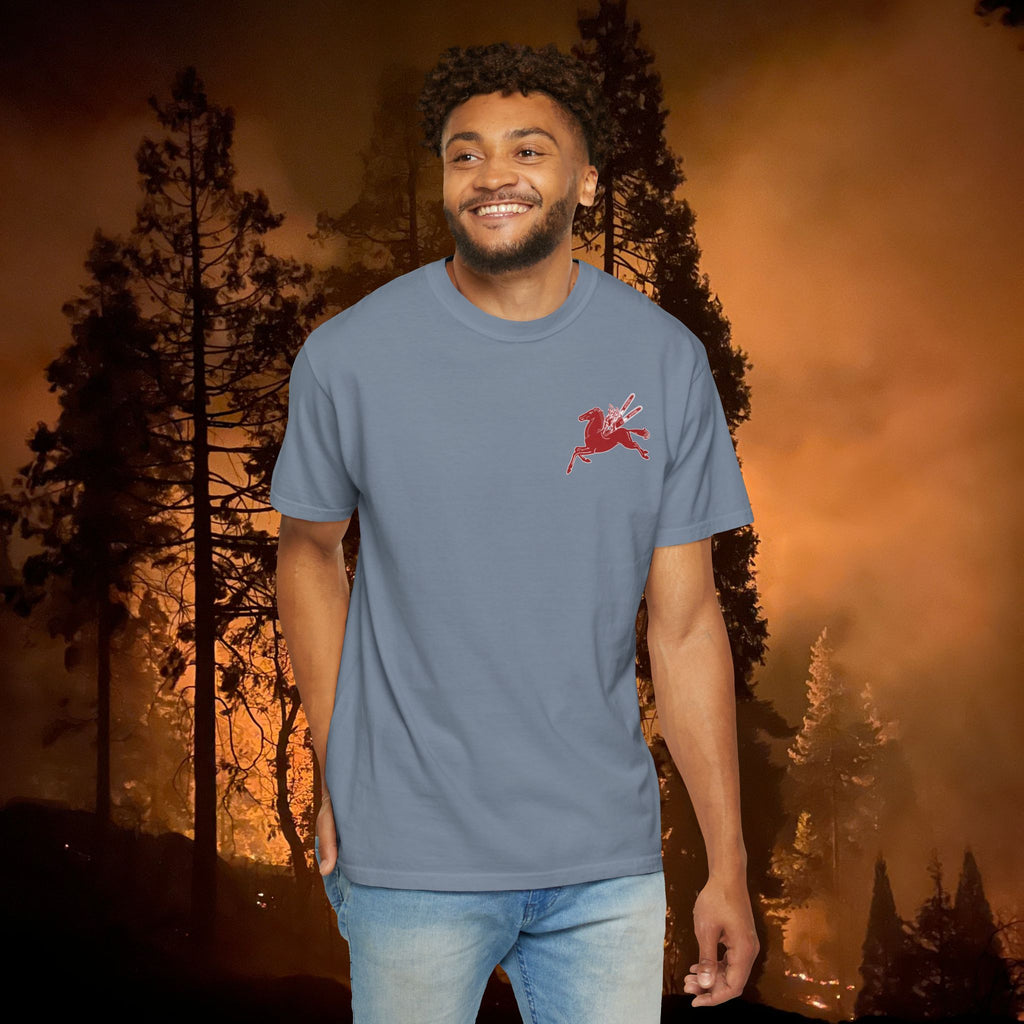 Pegasus Unisex Garment-Dyed T-shirt