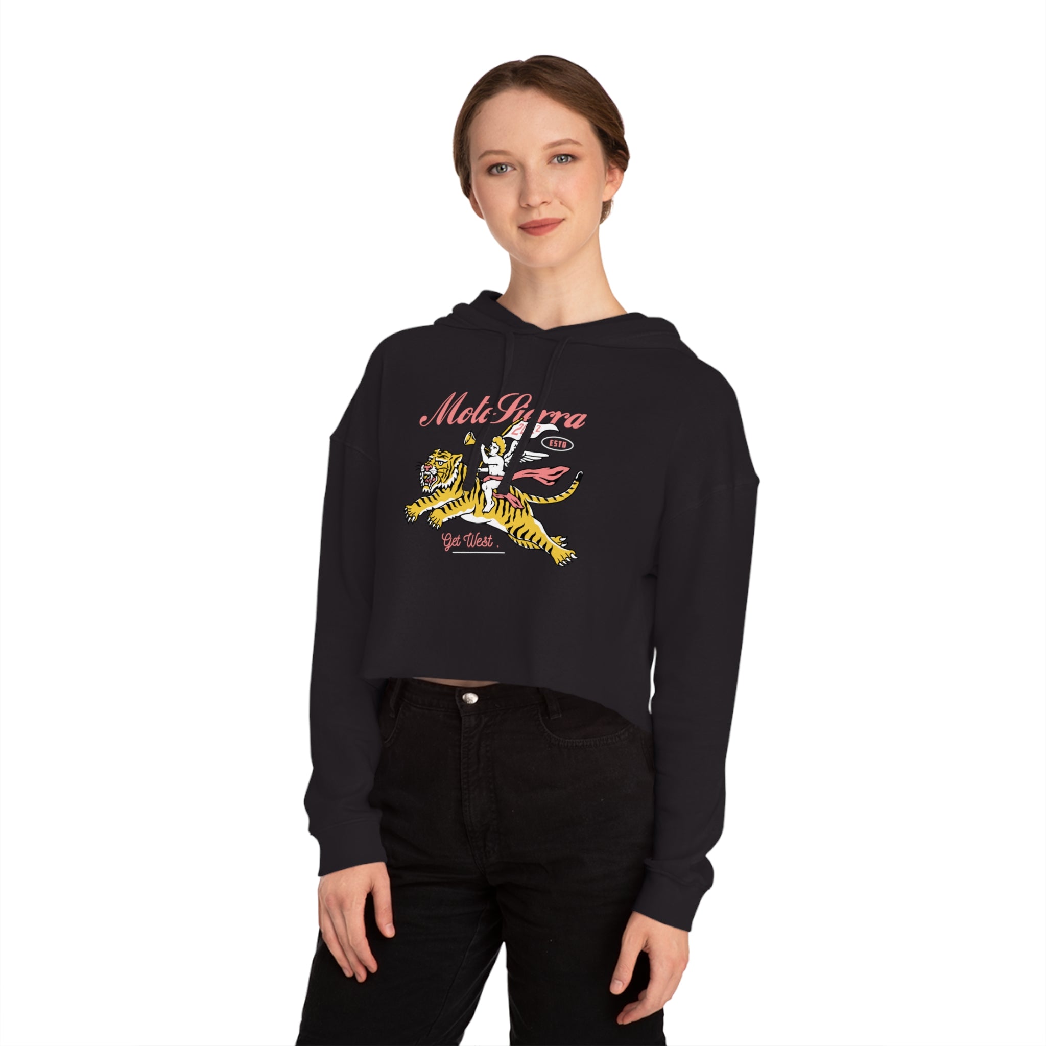 Get West Women’s Cropped Hooded Sweatshirt