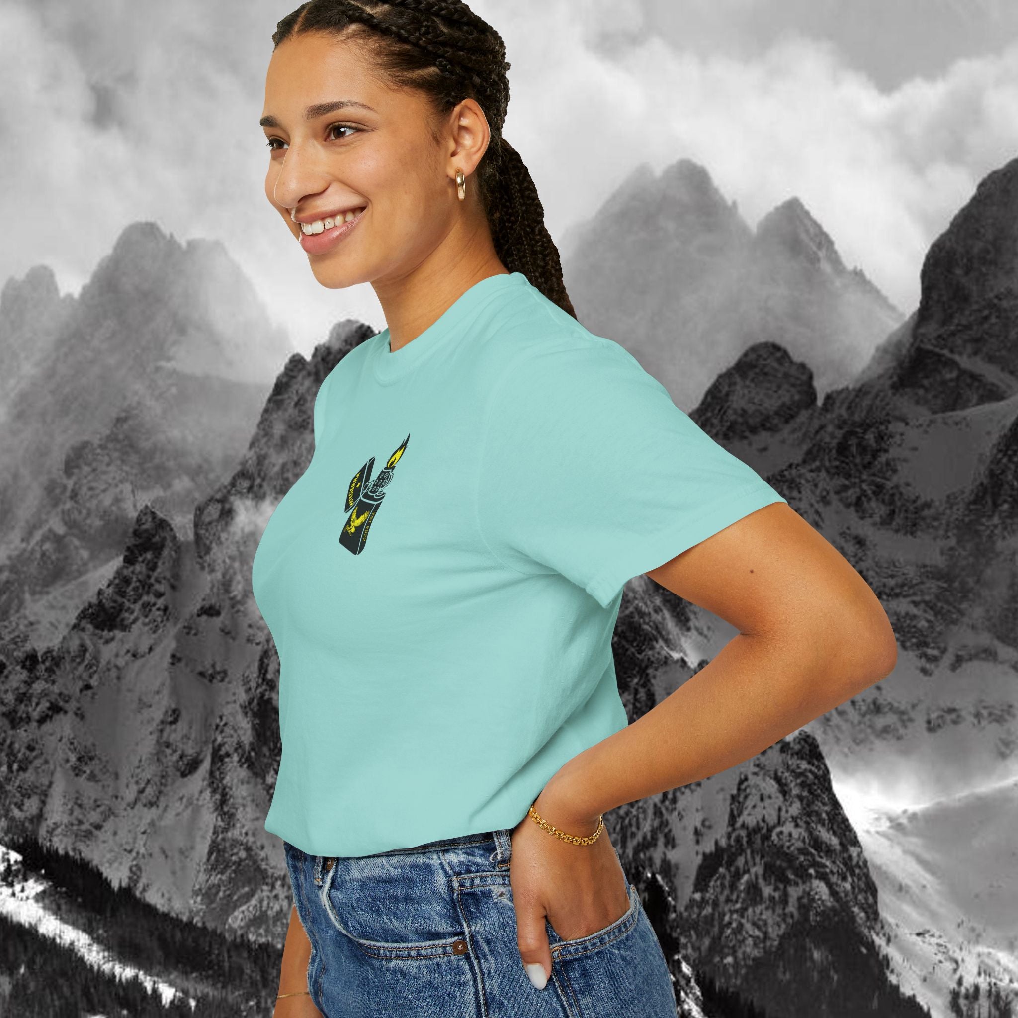 Flint Unisex Garment-Dyed T-shirt