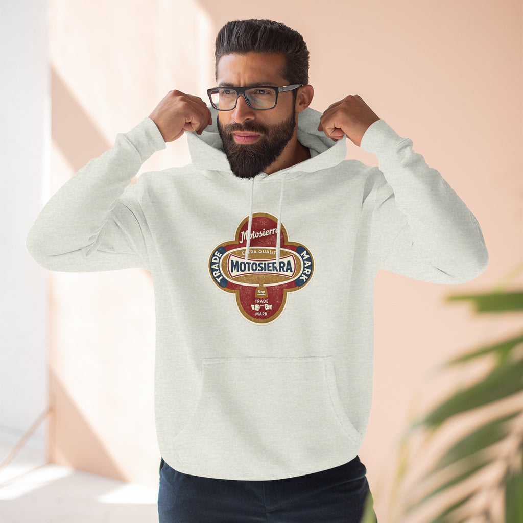 Vintage Three-Panel Fleece Hoodie