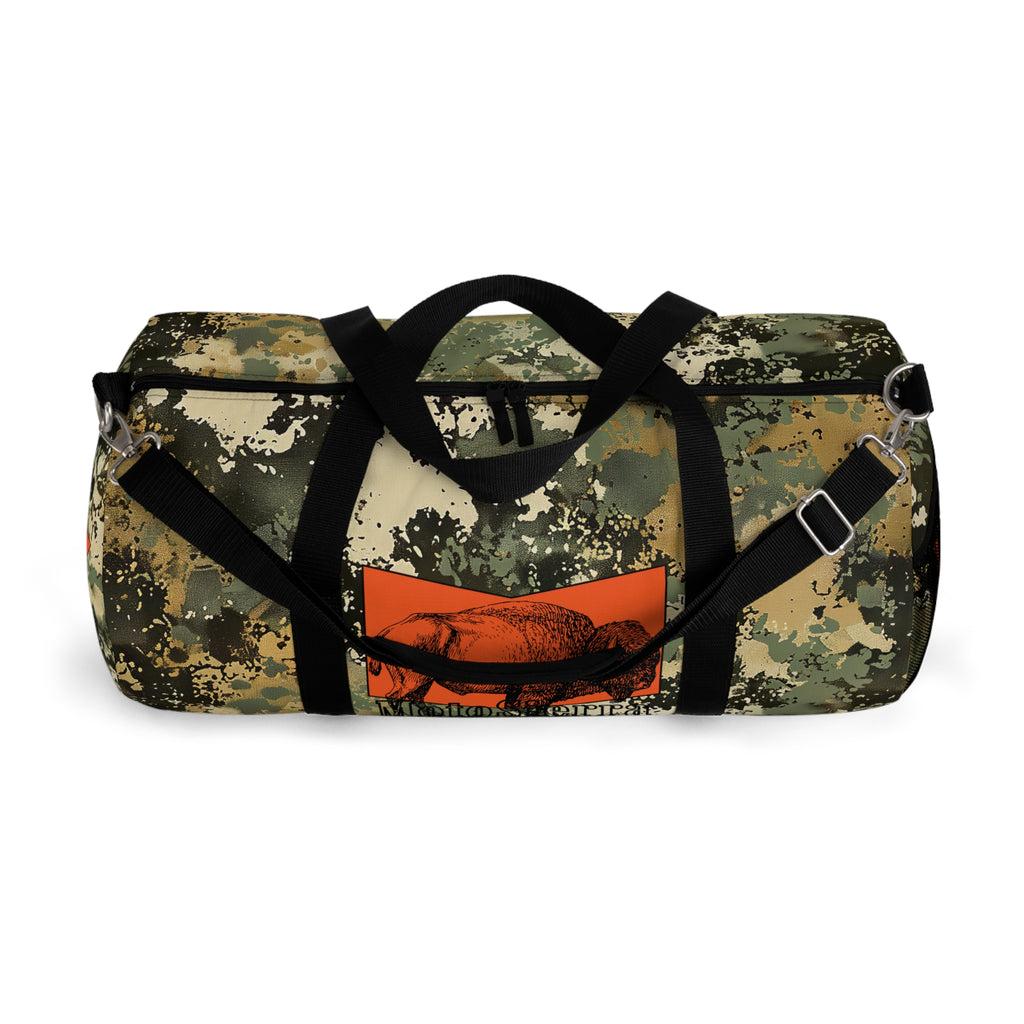 Bison Logo Flecktarn Duffel Bag