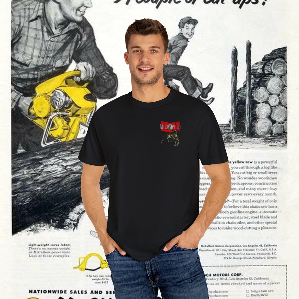 Warped Logo Unisex Garment-Dyed T-shirt