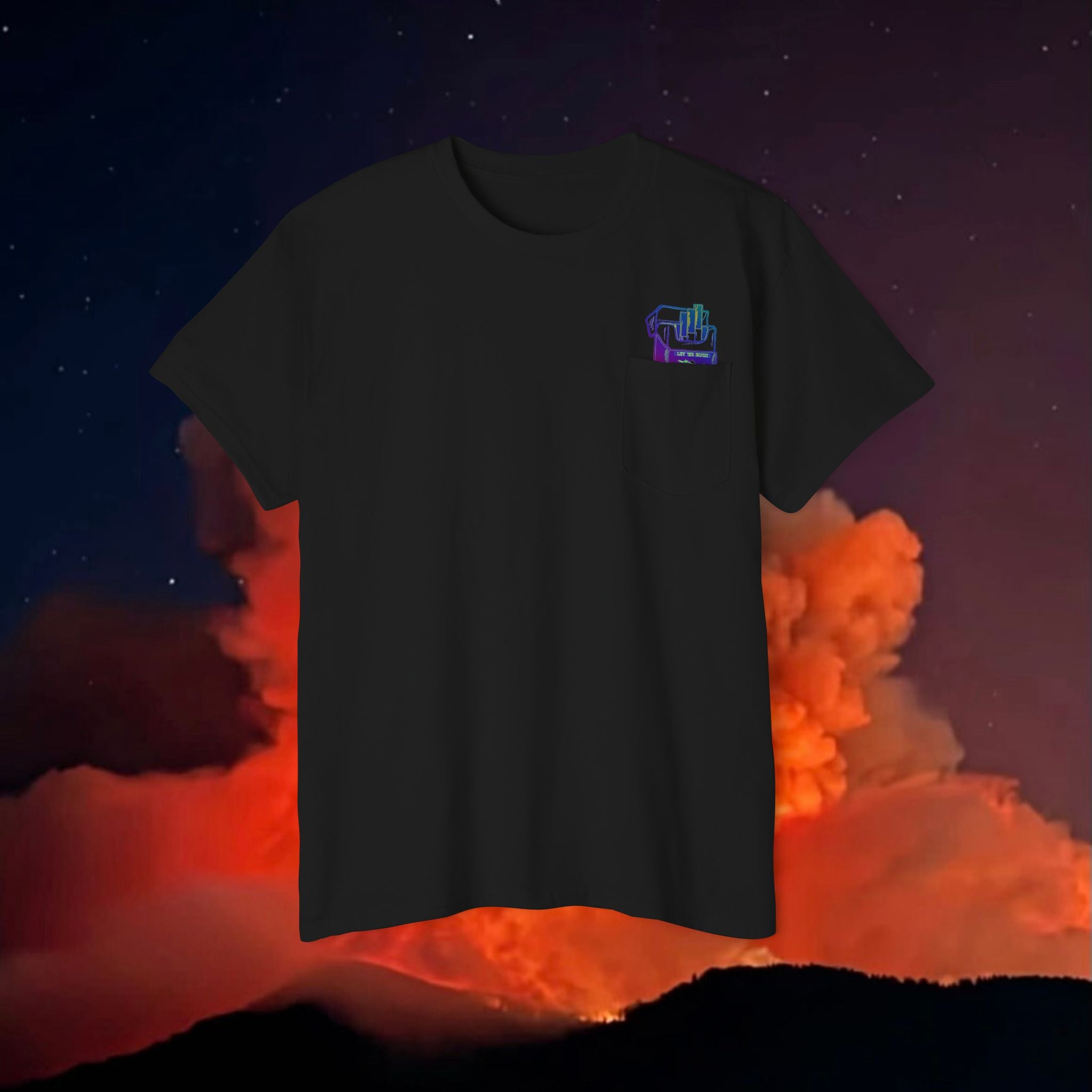 Smokes Unisex Heavy Cotton Pocket Tee