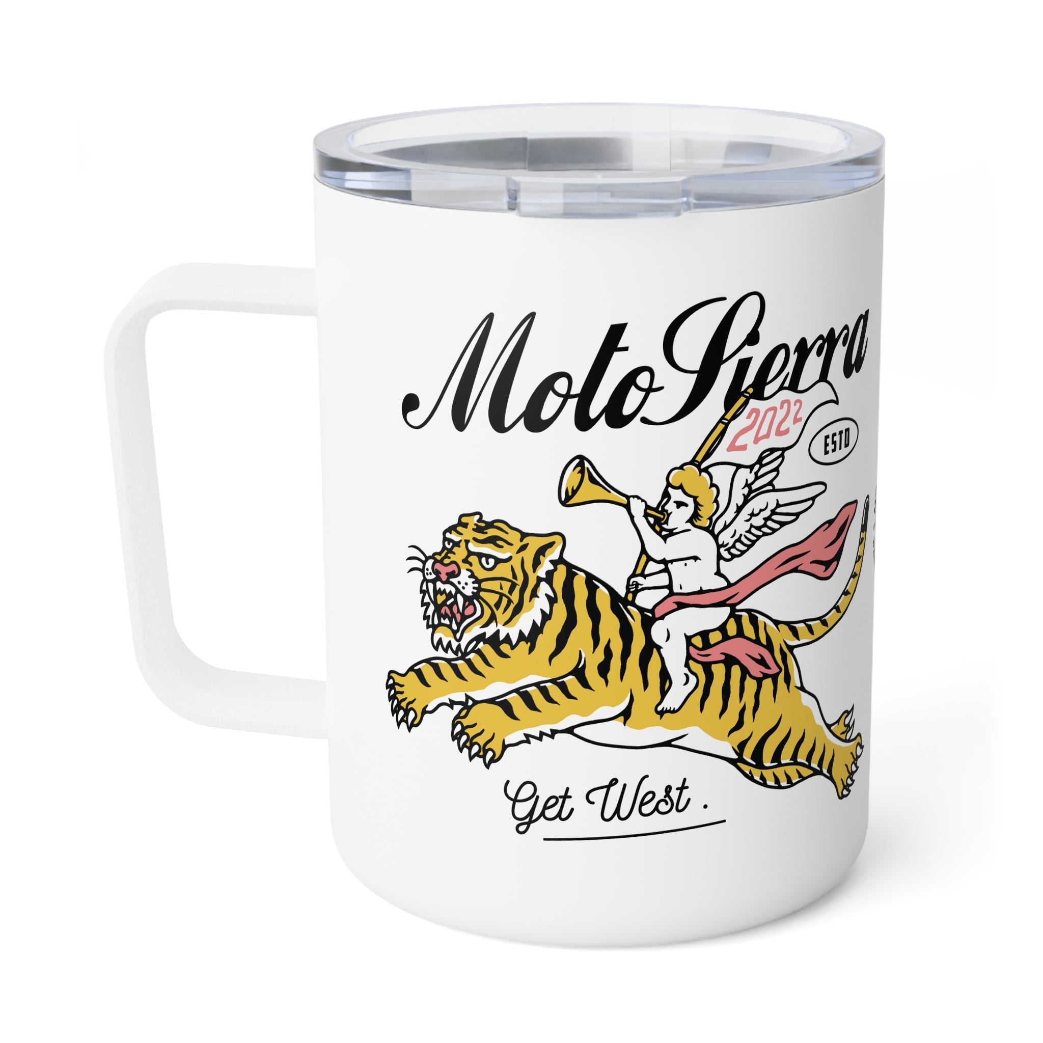 Get West Insulated Travel Mug, Camping Coffee Cup