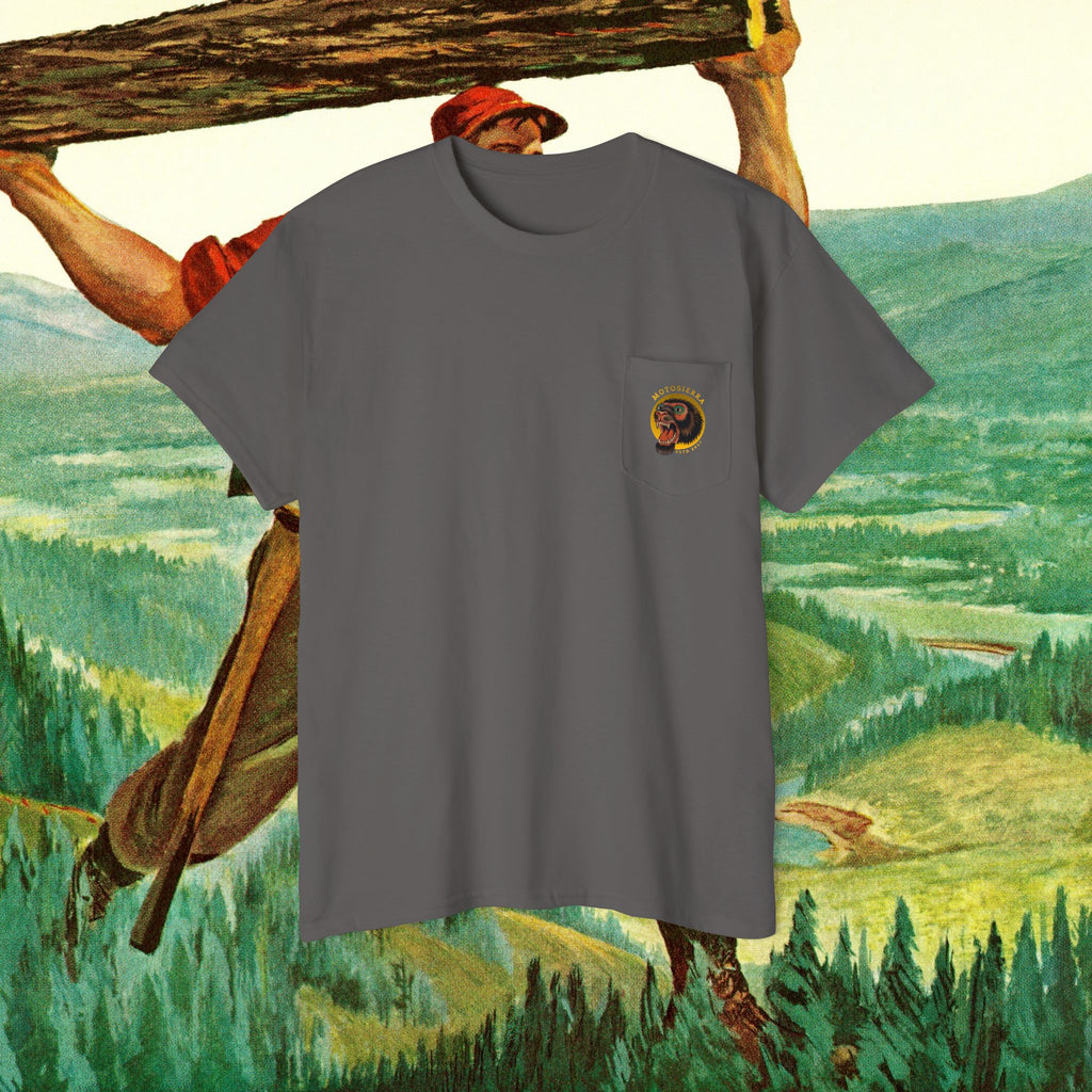 Sasquatch Unisex Heavy Cotton Pocket Tee