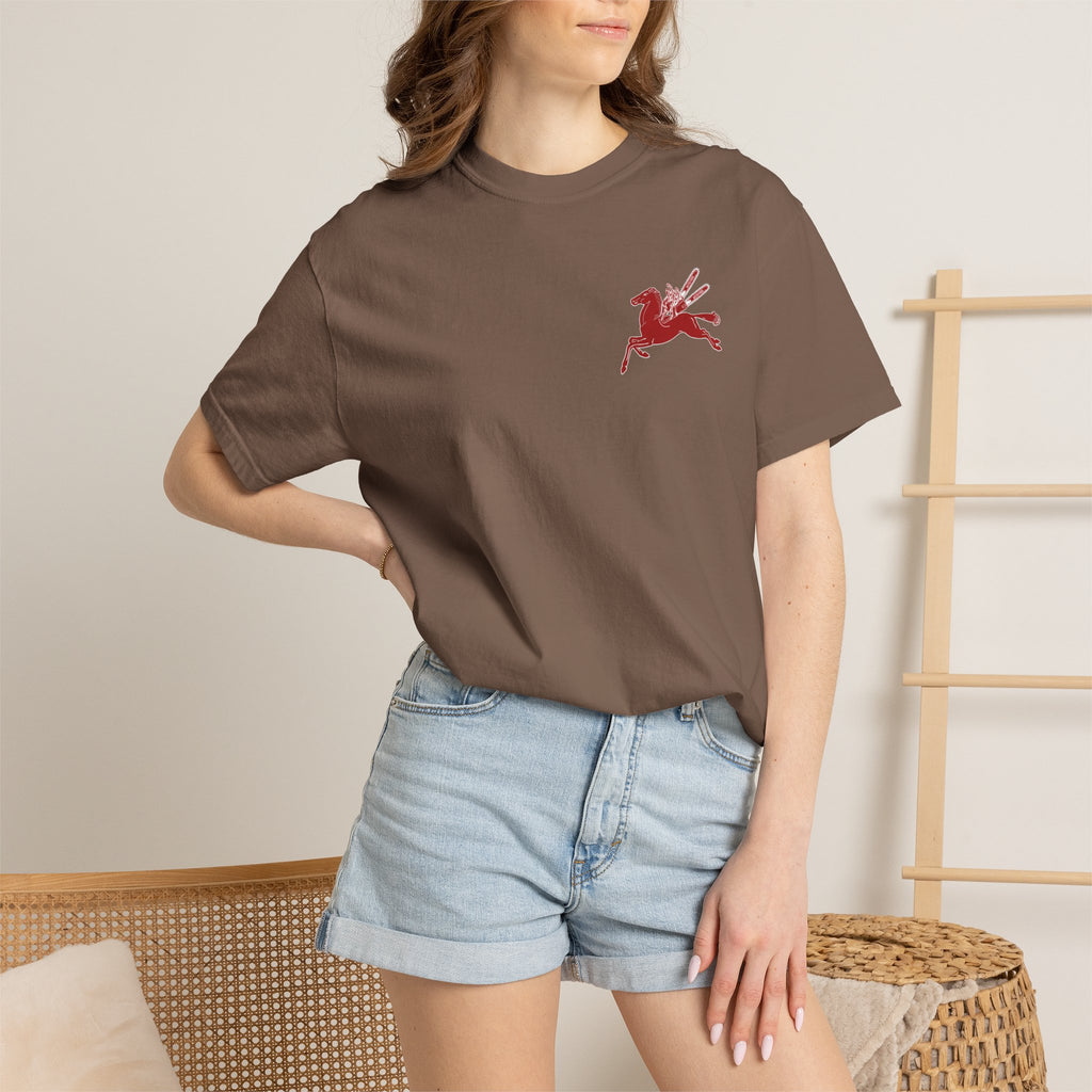 Pegasus Unisex Garment-Dyed T-shirt