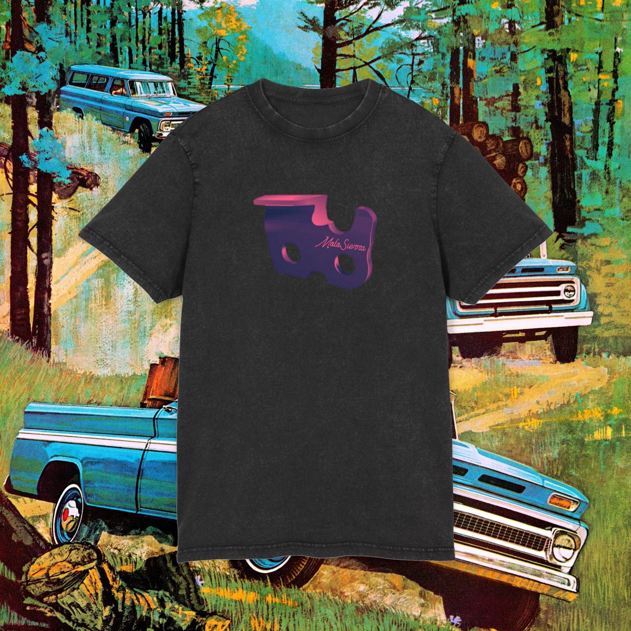 EUROPE ONLY Cutter Acid Washed Chainsaw Tee