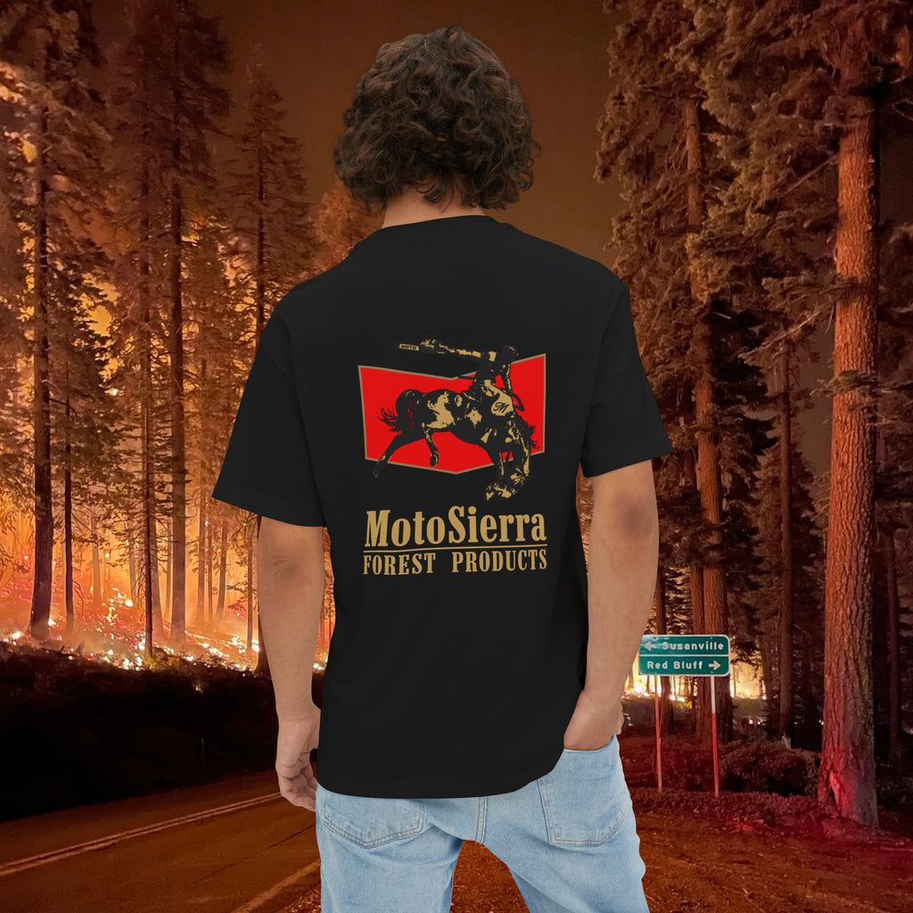 Classic Cowboy Logo Unisex Oversized Boxy Tee