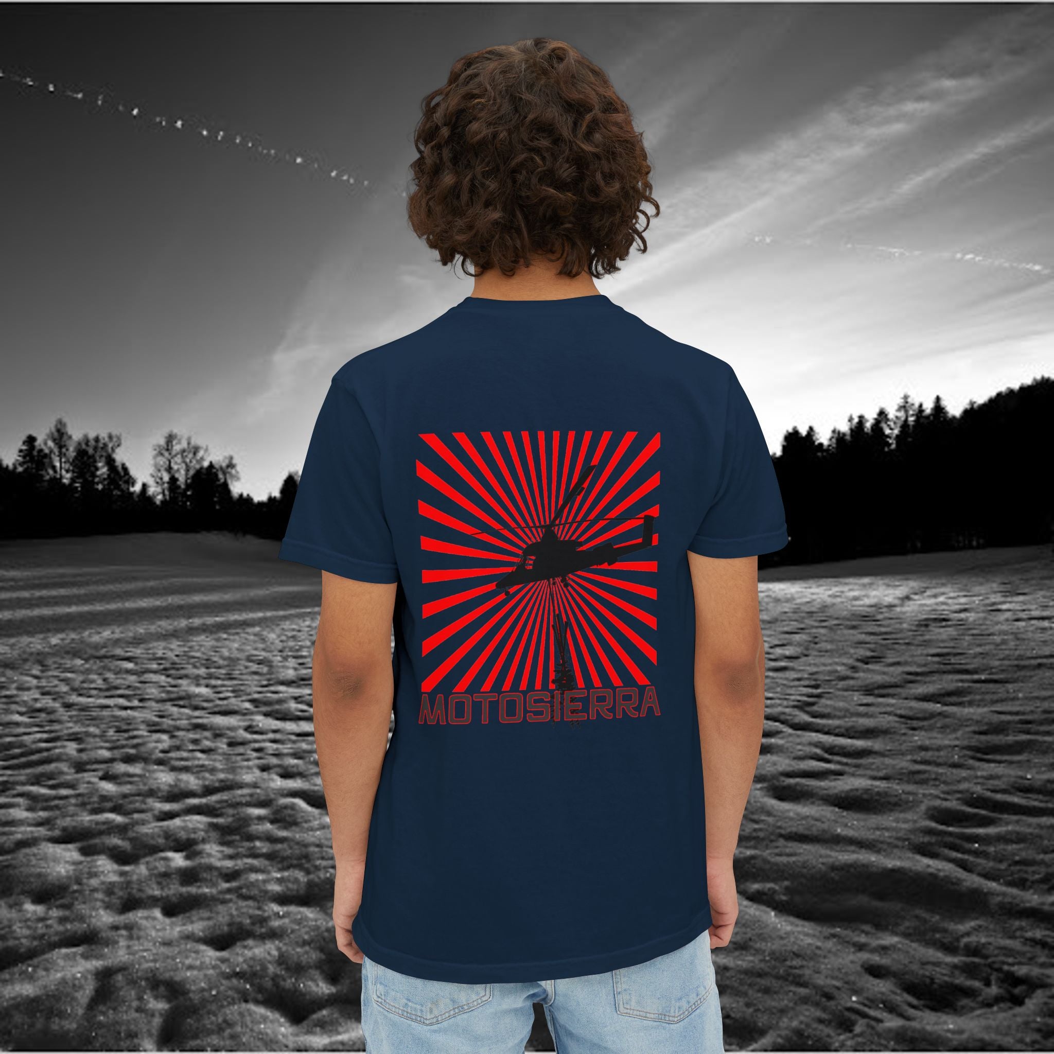 Interlocking Love Unisex Pocket T-Shirt - Premium Garment-Dyed Tee