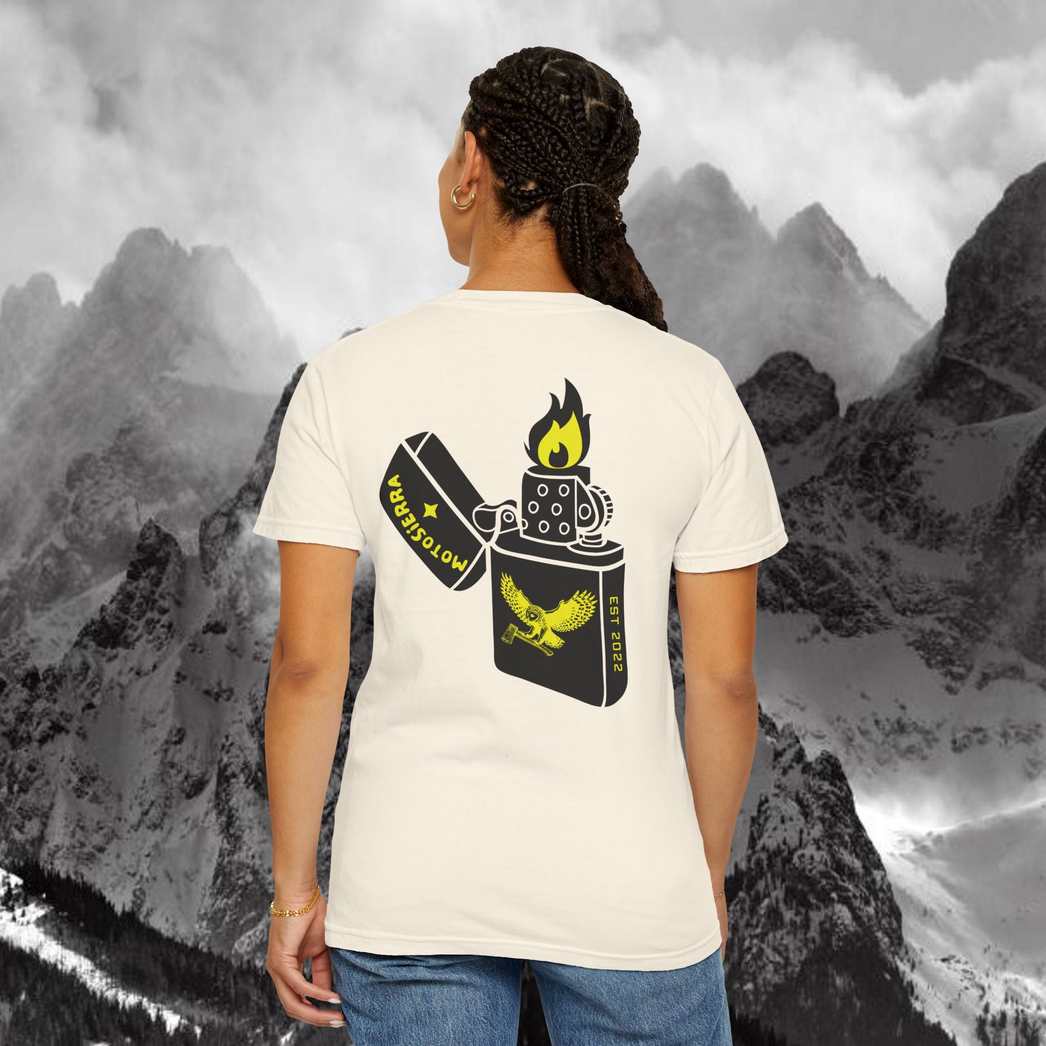 Flint Unisex Garment-Dyed T-shirt