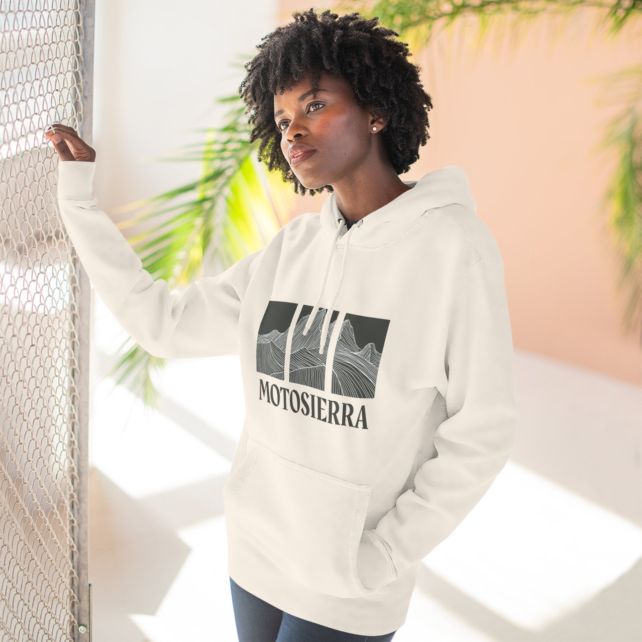 Bowden Three-Panel Fleece Hoodie