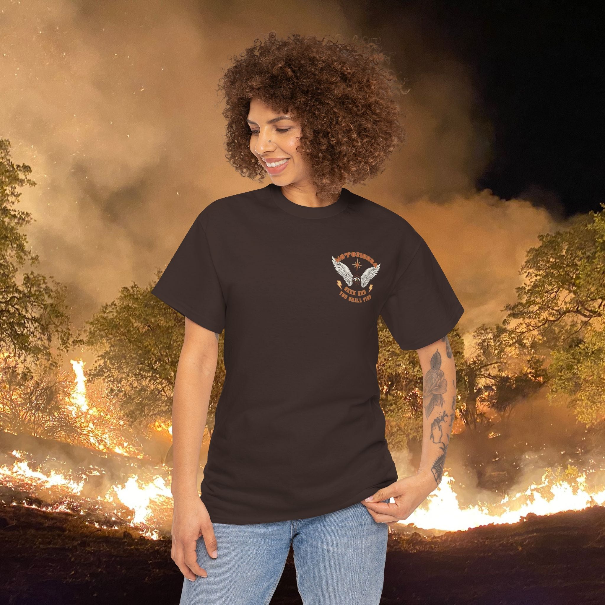 Flying Eye Unisex Heavy Cotton Tee