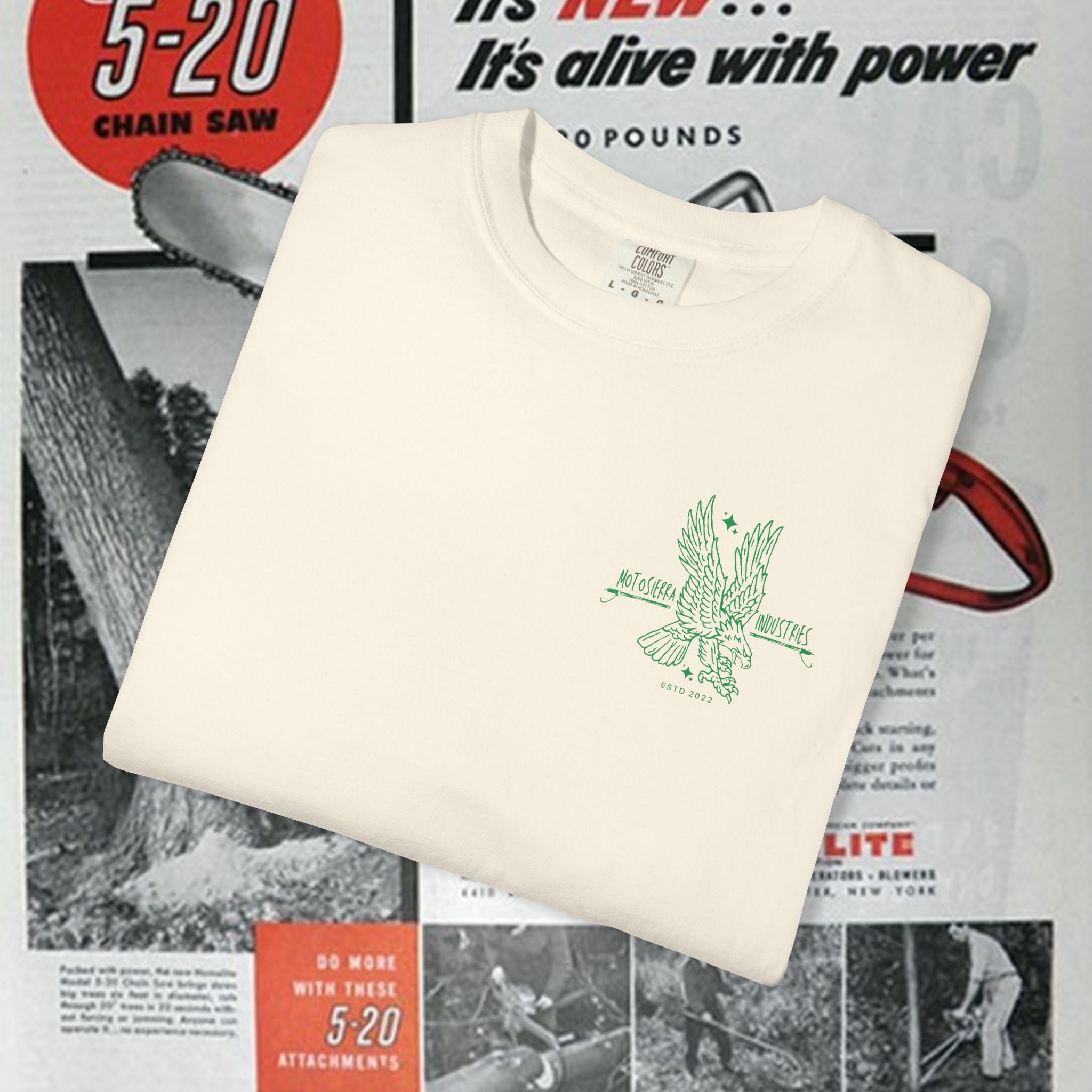 Peavey Unisex Garment-Dyed T-shirt