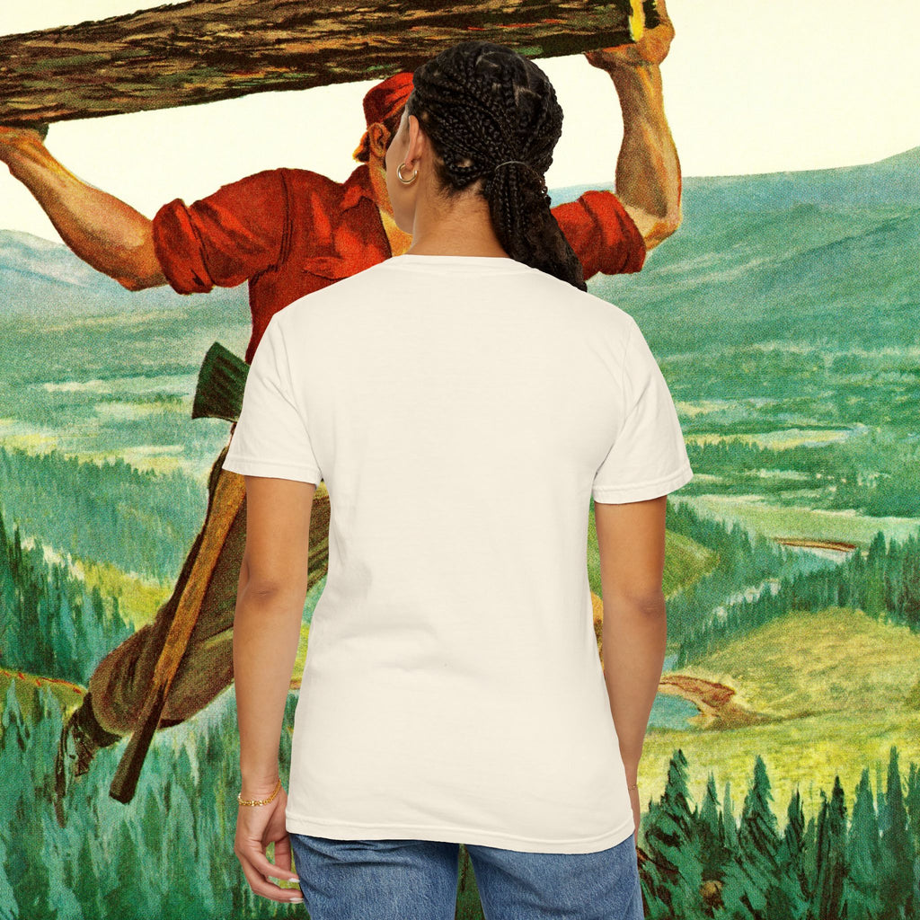 Plug Unisex Garment-Dyed T-shirt