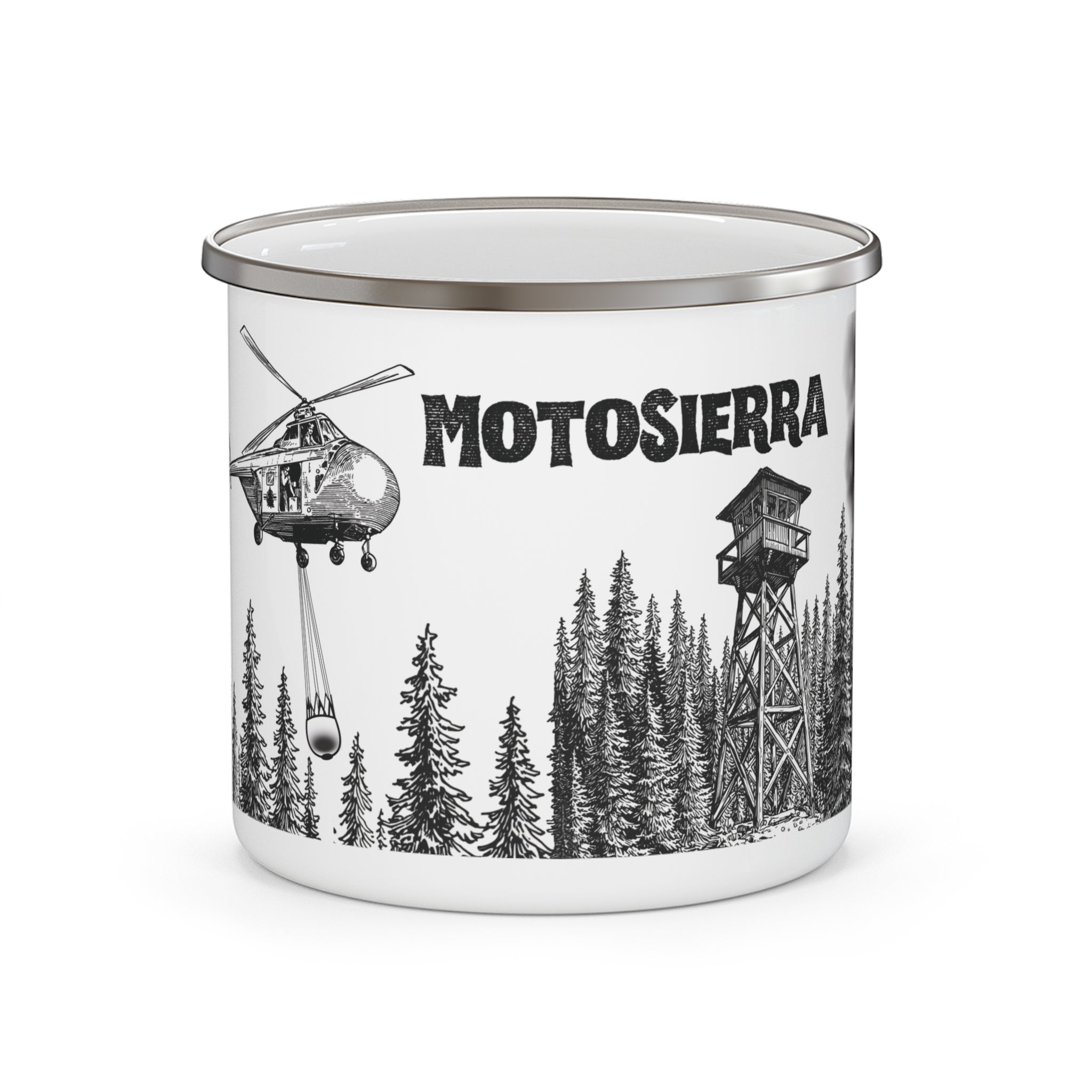 Chickasaw Enamel Camping Mug