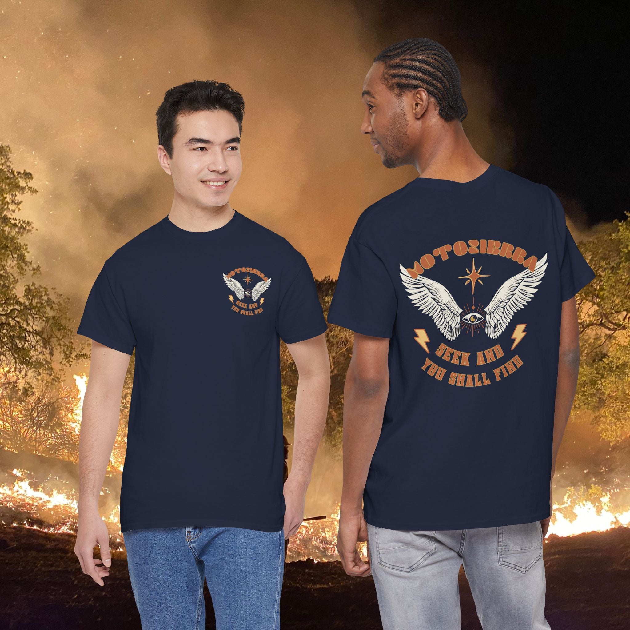 Flying Eye Unisex Heavy Cotton Tee