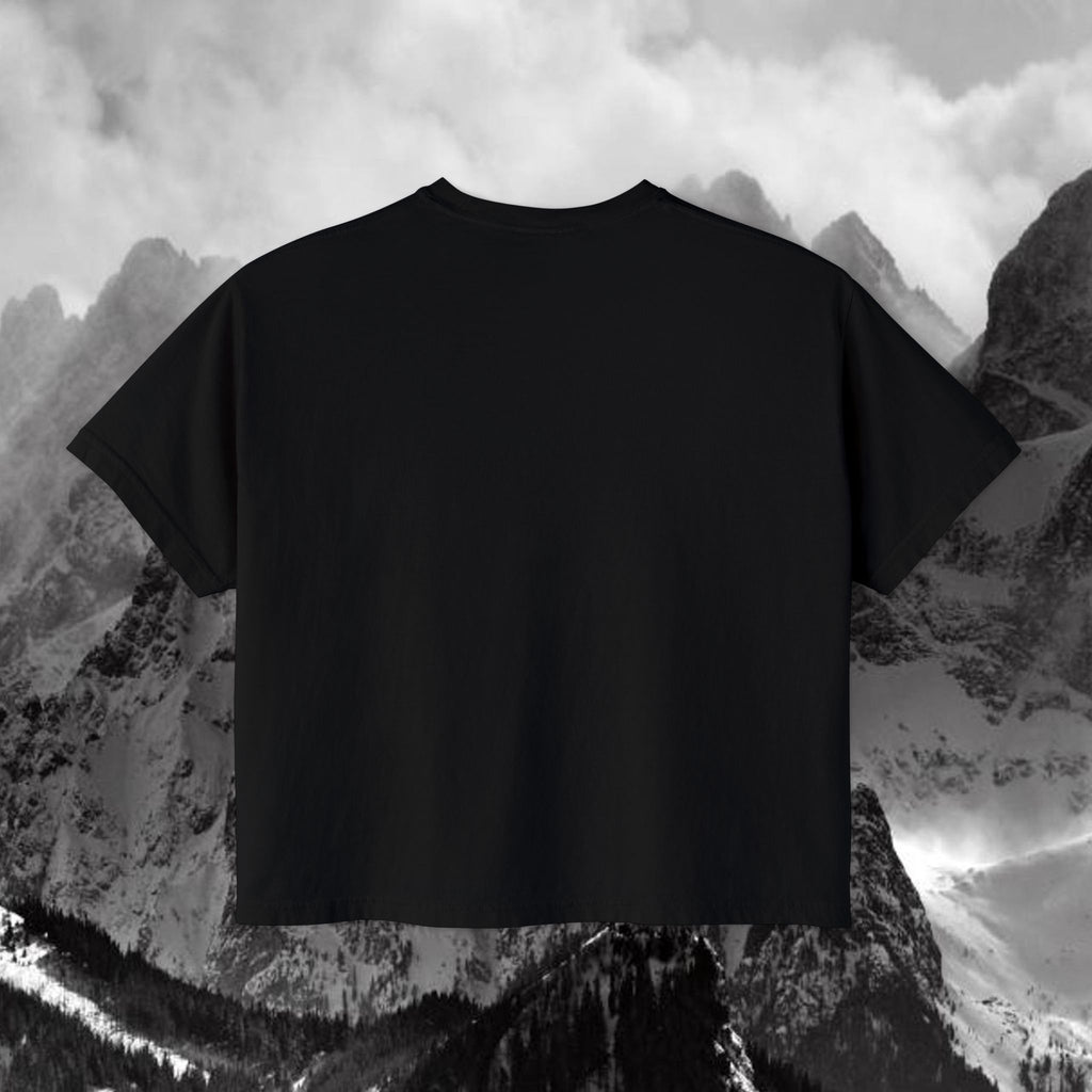Aberdeen Vintage-Style Boxy Tee, Perfect for Outdoor Enthusiasts, Relaxed Fit Top