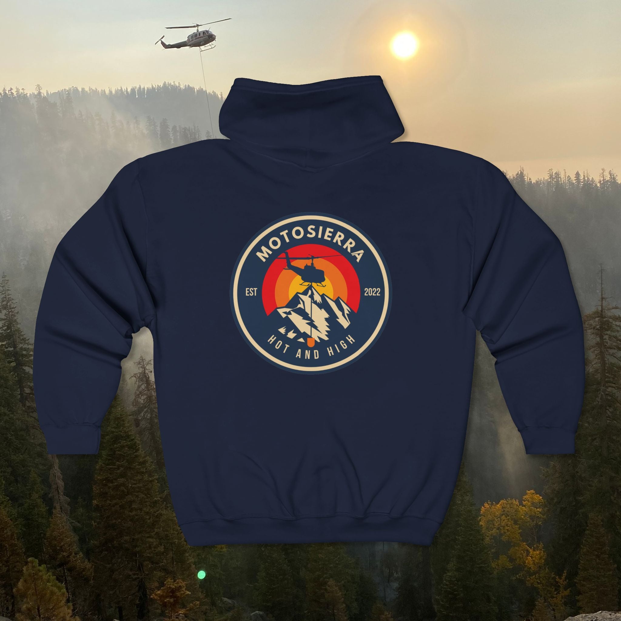 Hot & High Unisex Heavy Blend™ Full Zip Hooded Sweatshirt