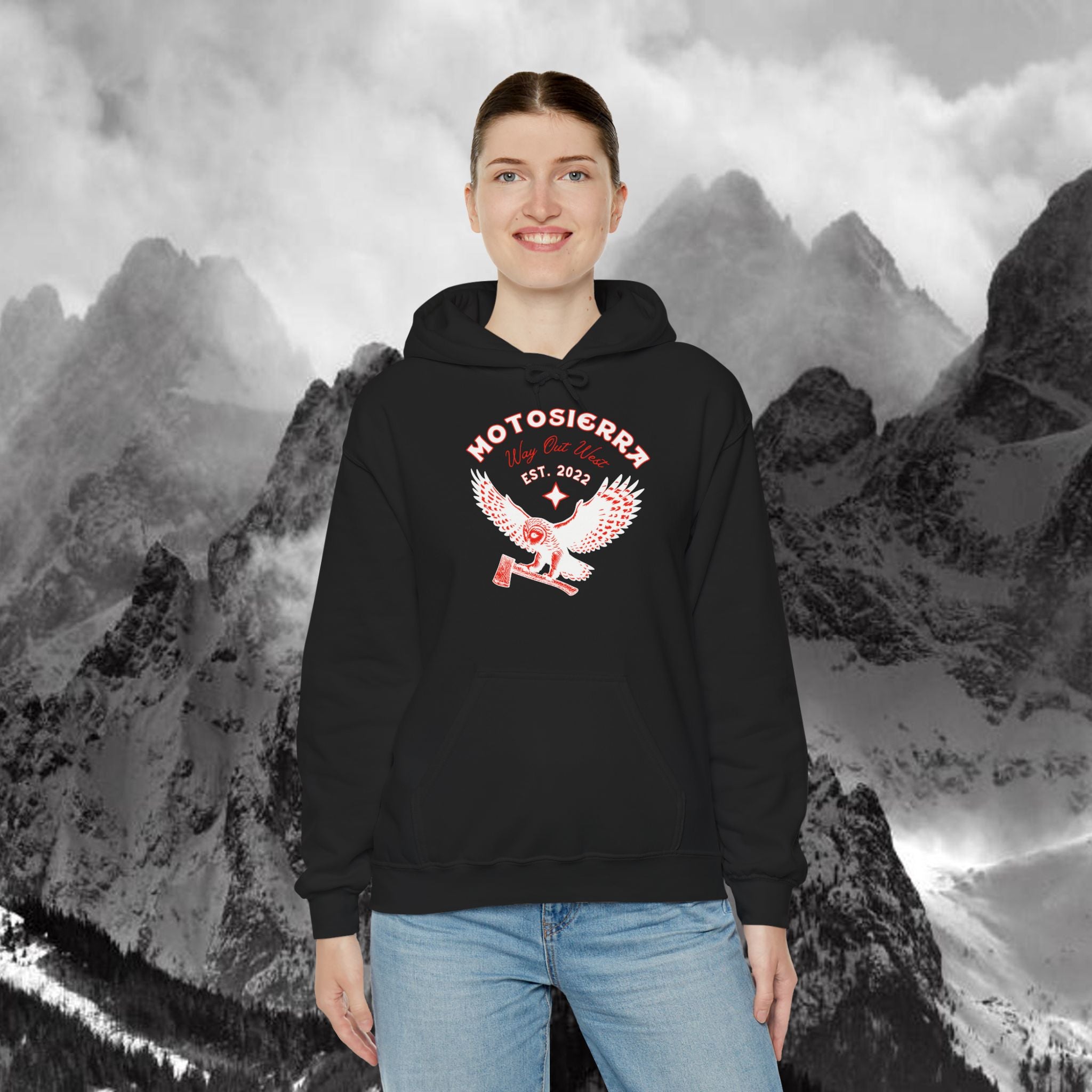 EUROPE ONLY Motosierra Owl Logo Hoodie