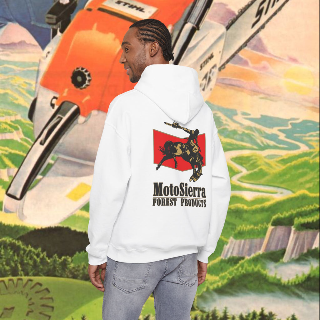 EUROPE ONLY Chevron Cowboy Logo Unisex Heavy Blend™ Hooded Sweatshirt