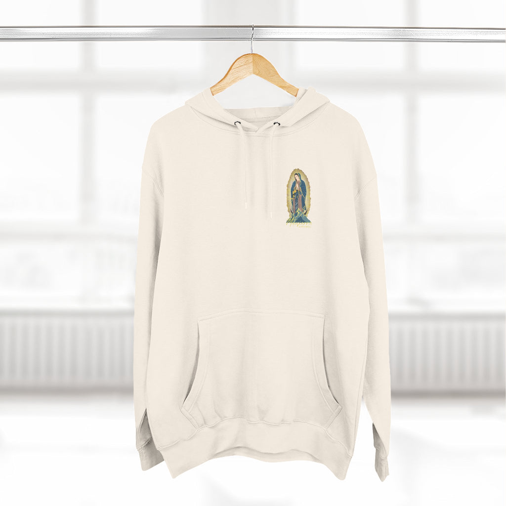 Guadalupe Three-Panel Fleece Hoodie