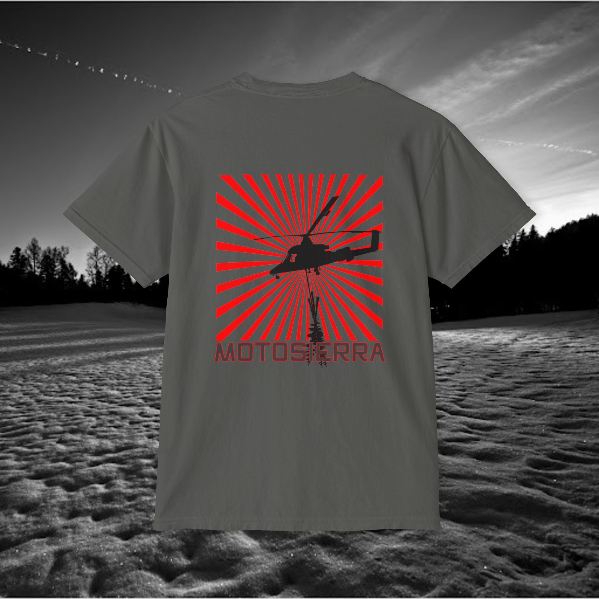 Interlocking Love Unisex Pocket T-Shirt - Premium Garment-Dyed Tee