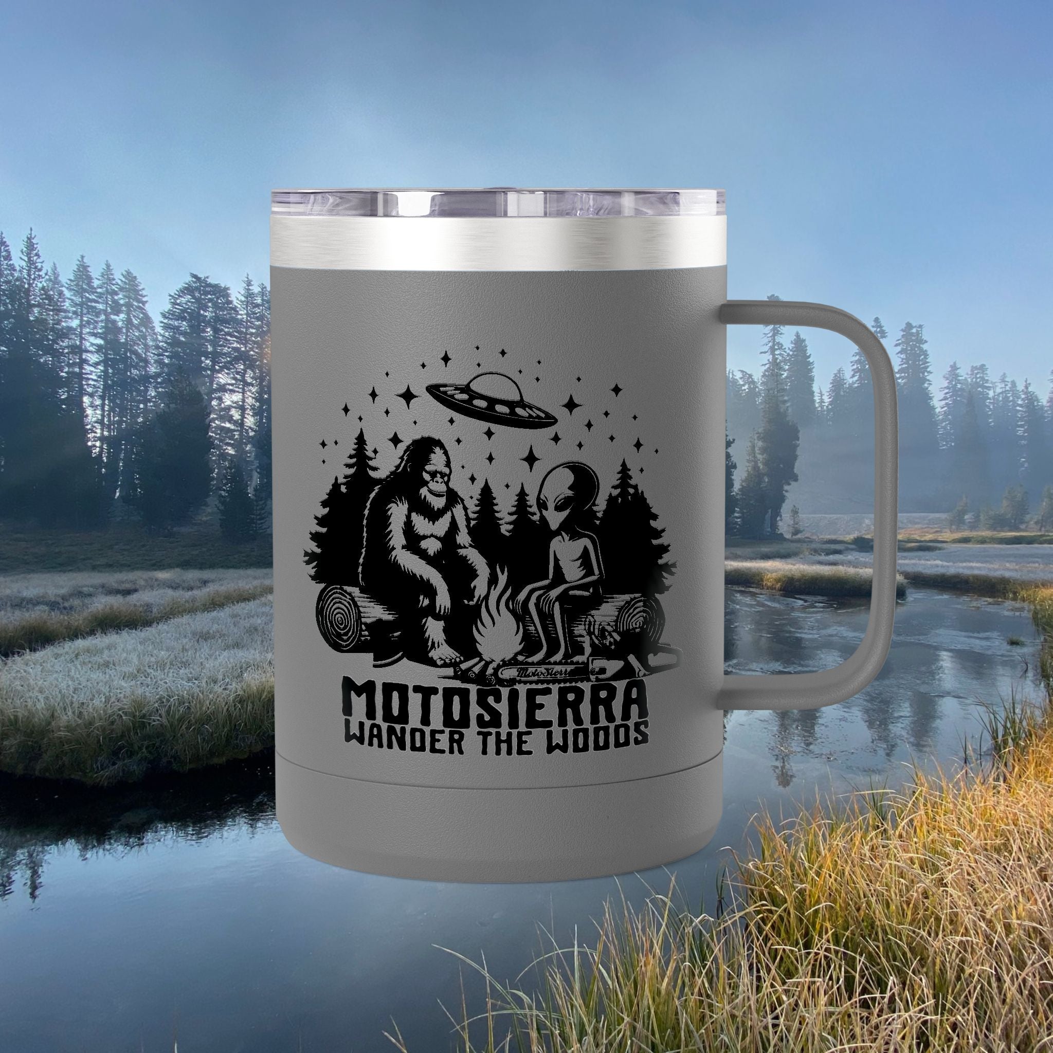 Just Us Bros Camping Coffee Mug | Adventure Mug | Outdoor Tumbler