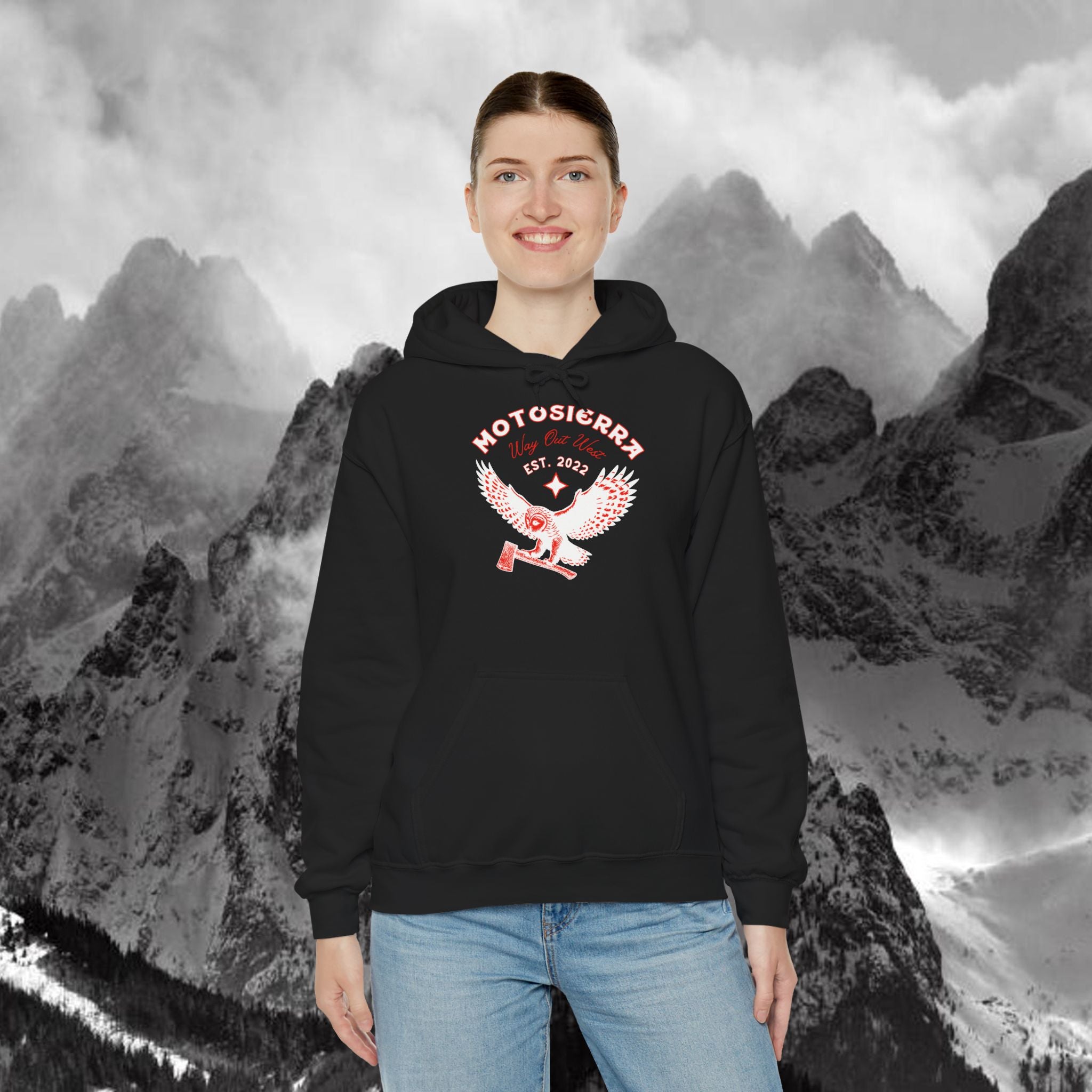 EU Motosierra Hoodie - Cozy Unisex Sweatshirt for Outdoor Lovers, Ideal Gift for Nature Enthusiasts, Perfect for Camping & Hiking