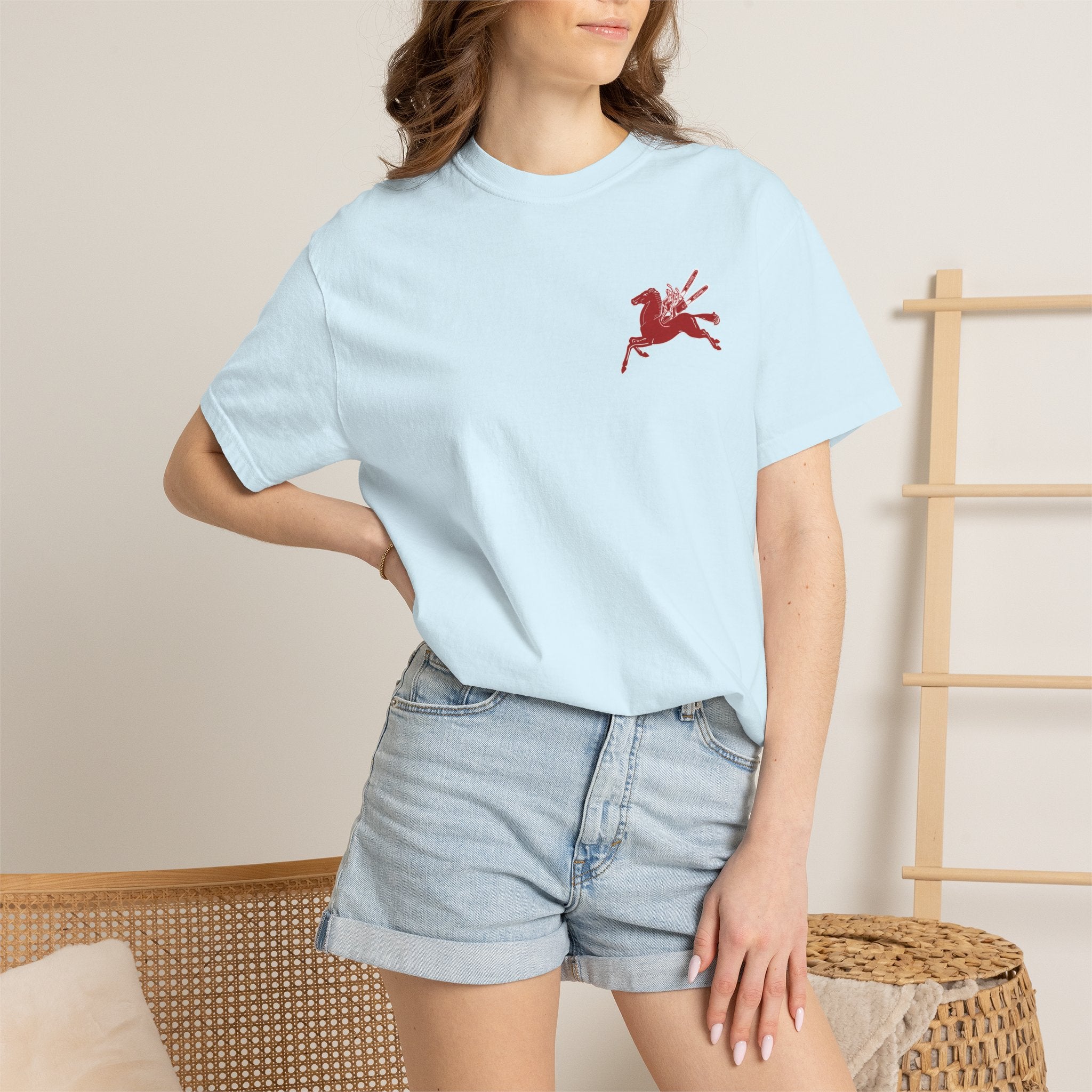 Pegasus Unisex Garment-Dyed T-shirt